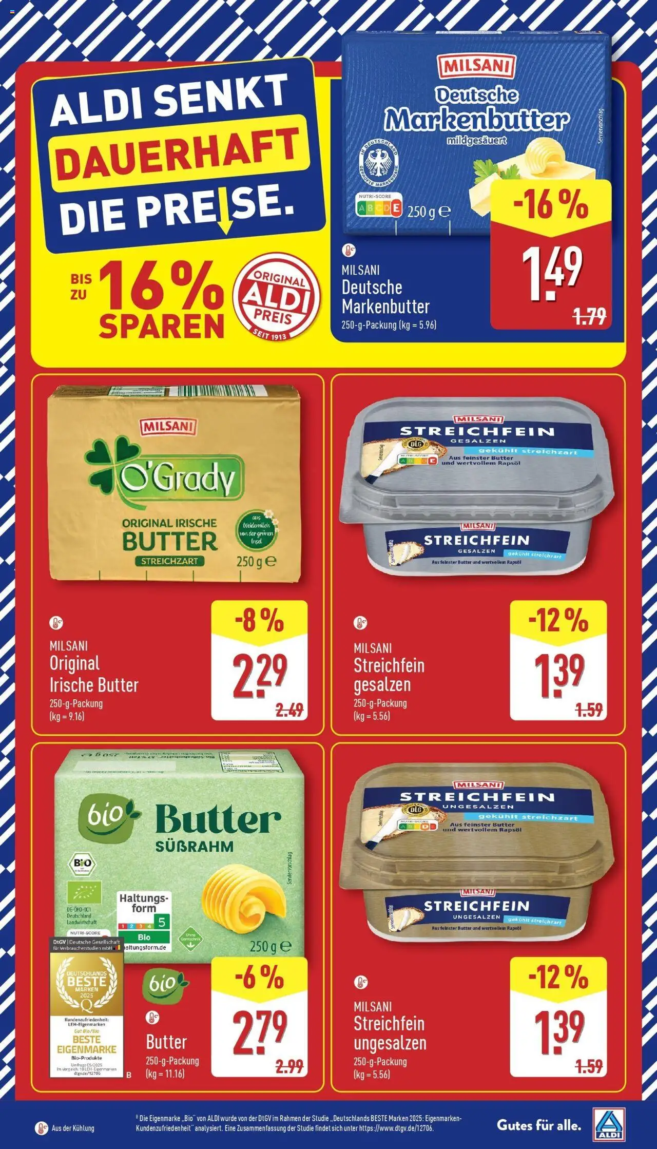 Aldi - ALDI Nord: Wochenangebote – gültig ab 28.09.2025 | Seite: 3 | Produkte: Butter, Rapsöl