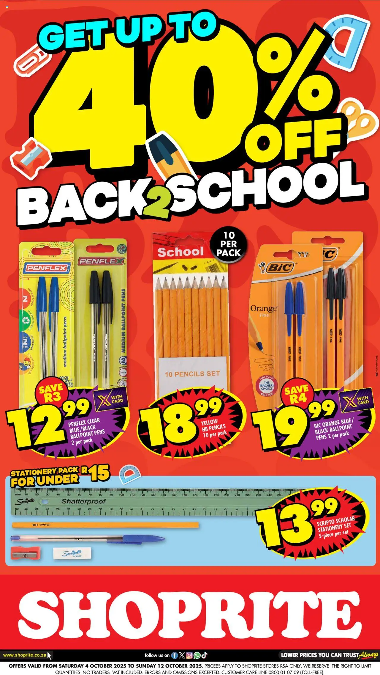 New Shoprite catalogue – valid from 04.10.2025 | Page: 1