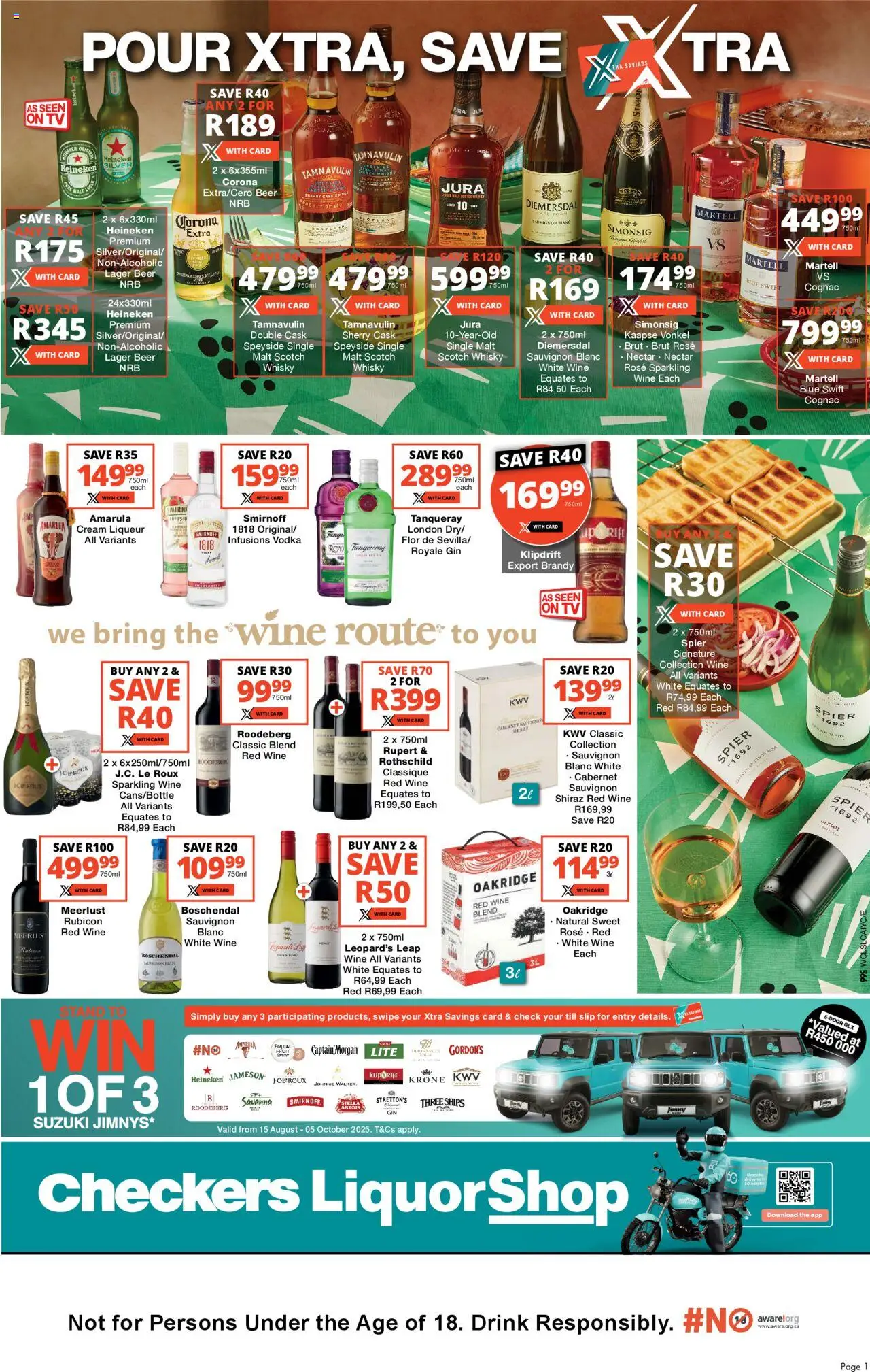Checkers Western Cape – LiquorShop Xtra Specials (22/09/2025 – 08/10/2025) → Online Catalogue