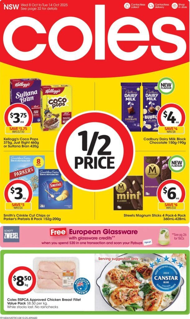 COLES Catalogue from 08/10/2025 > New Specials this week