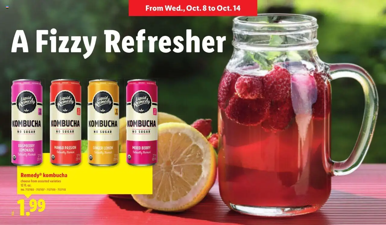 Lidl Weekly Ad - GA - valid from 08.10.2025 | Page: 7 | Products: Ginger, Sugar, Lemon, Raspberry Lidl Weekly Ad - GA - valid from 08.10.2025 | Page: 7 | Products: Ginger, Sugar, Lemon, Raspberry