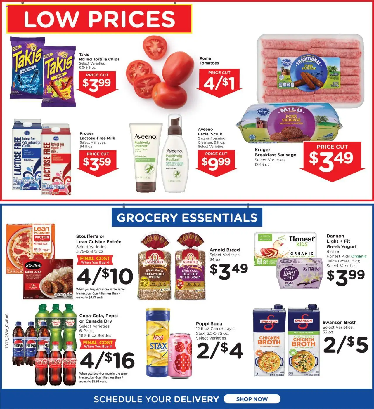 Kroger Ad - valid from 08.10.2025 | Page: 6 | Products: Milk, Juice, Pork, Sausage Kroger Ad - valid from 08.10.2025 | Page: 6 | Products: Milk, Juice, Pork, Sausage