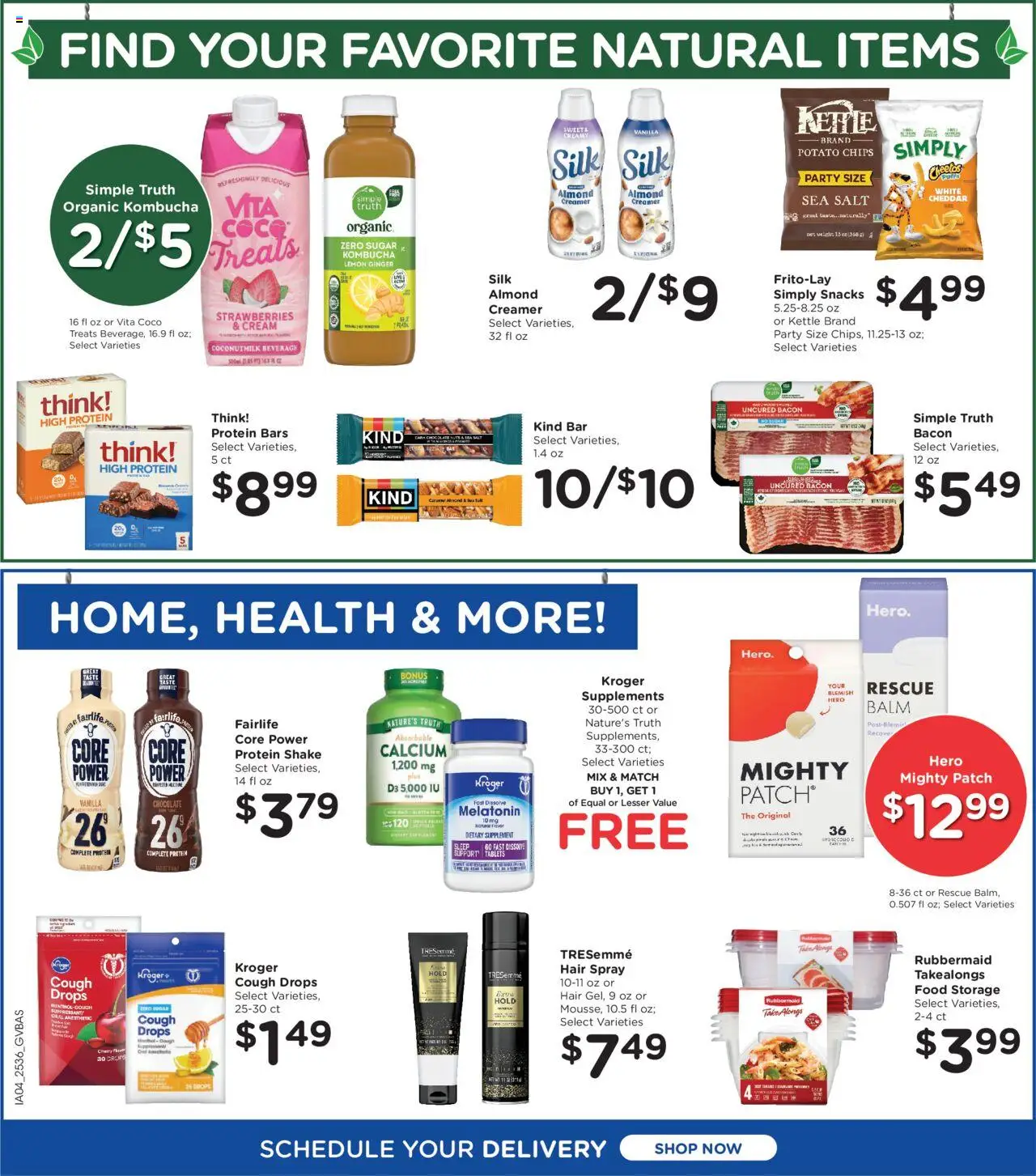 Kroger Ad - valid from 08.10.2025 | Page: 8 | Products: Strawberries, Sugar, Lemon, Kettle Kroger Ad - valid from 08.10.2025 | Page: 8 | Products: Strawberries, Sugar, Lemon, Kettle