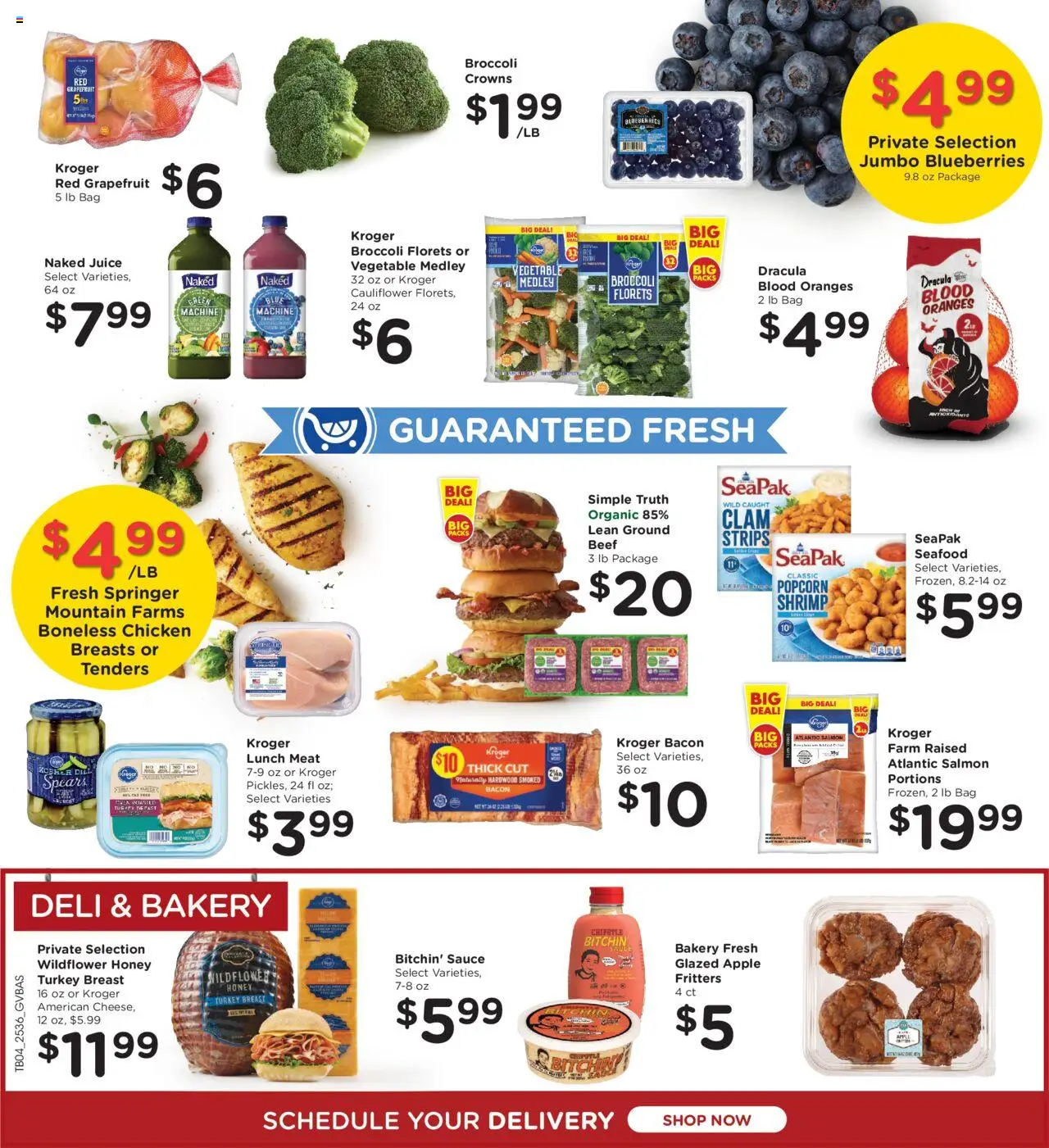Kroger Ad - valid from 08.10.2025 | Page: 10 | Products: Juice, Oranges, Sauce, Cauliflower Kroger Ad - valid from 08.10.2025 | Page: 10 | Products: Juice, Oranges, Sauce, Cauliflower