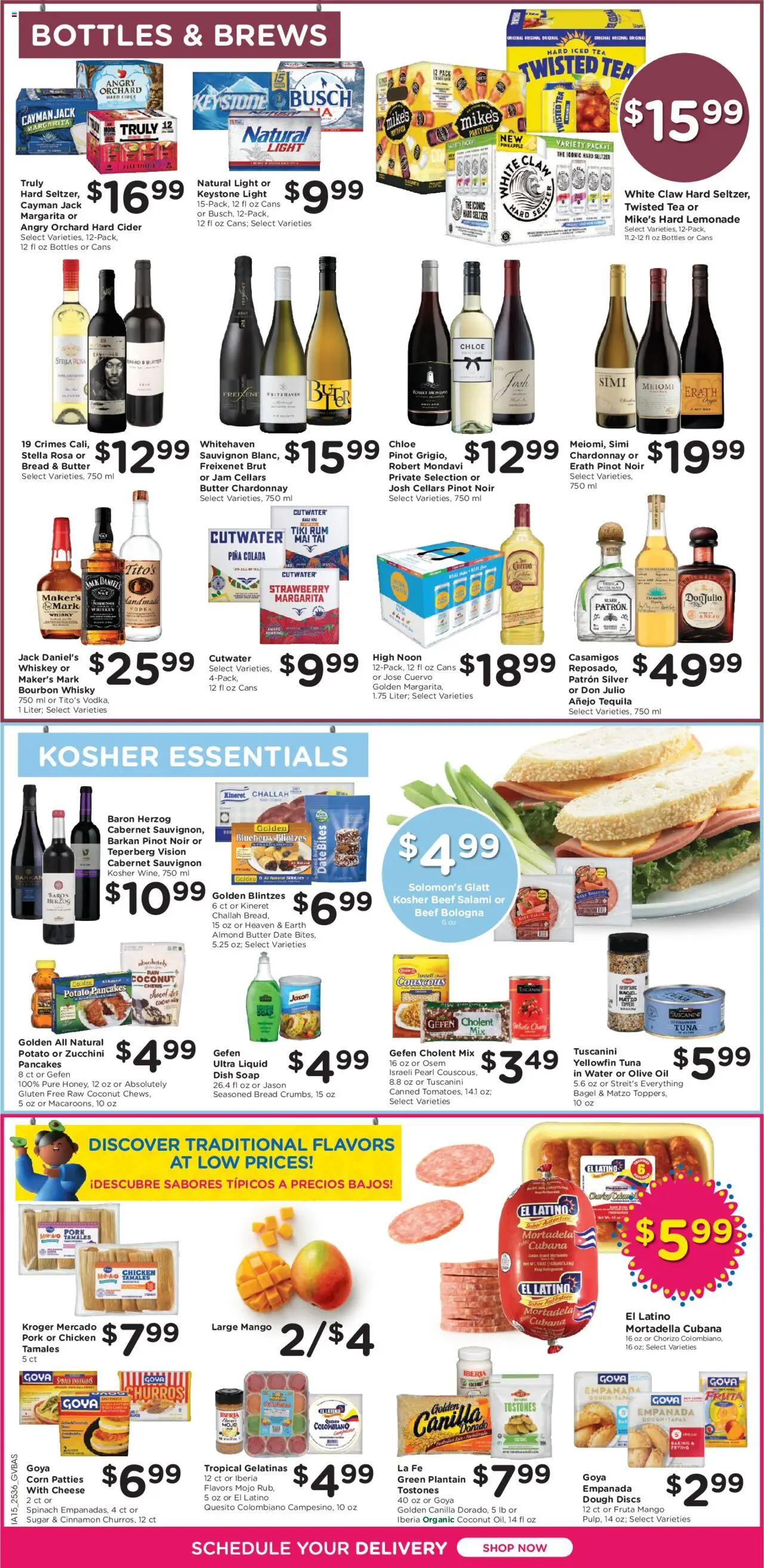 Kroger Ad - valid from 08.10.2025 | Page: 11 | Products: Corn, Pork, Water, Sugar Kroger Ad - valid from 08.10.2025 | Page: 11 | Products: Corn, Pork, Water, Sugar