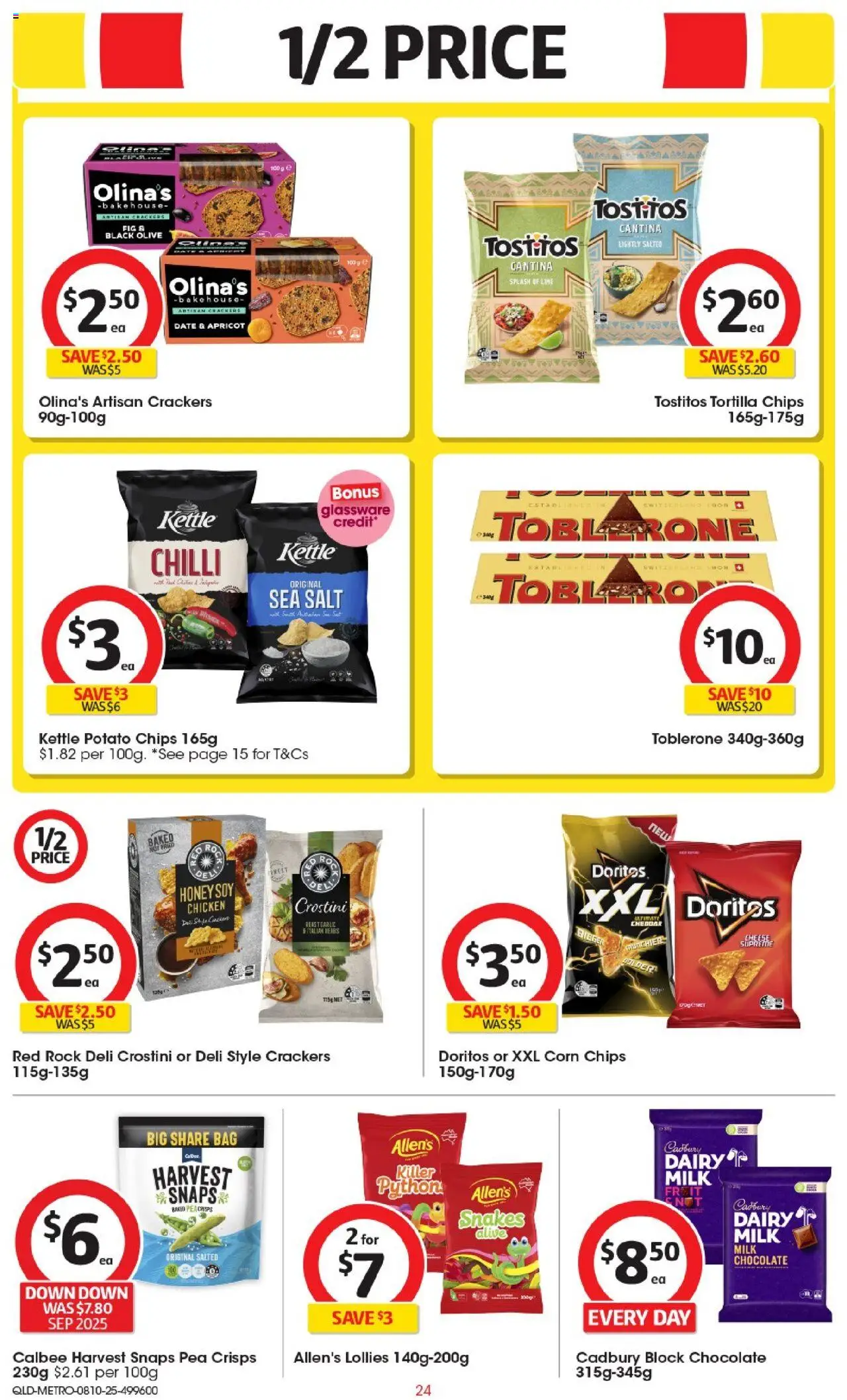 Coles catalogue - valid from 14.10.2025 | Page: 25 | Products: Chocolate, Pea, Lime, Date Coles catalogue - valid from 14.10.2025 | Page: 25 | Products: Chocolate, Pea, Lime, Date