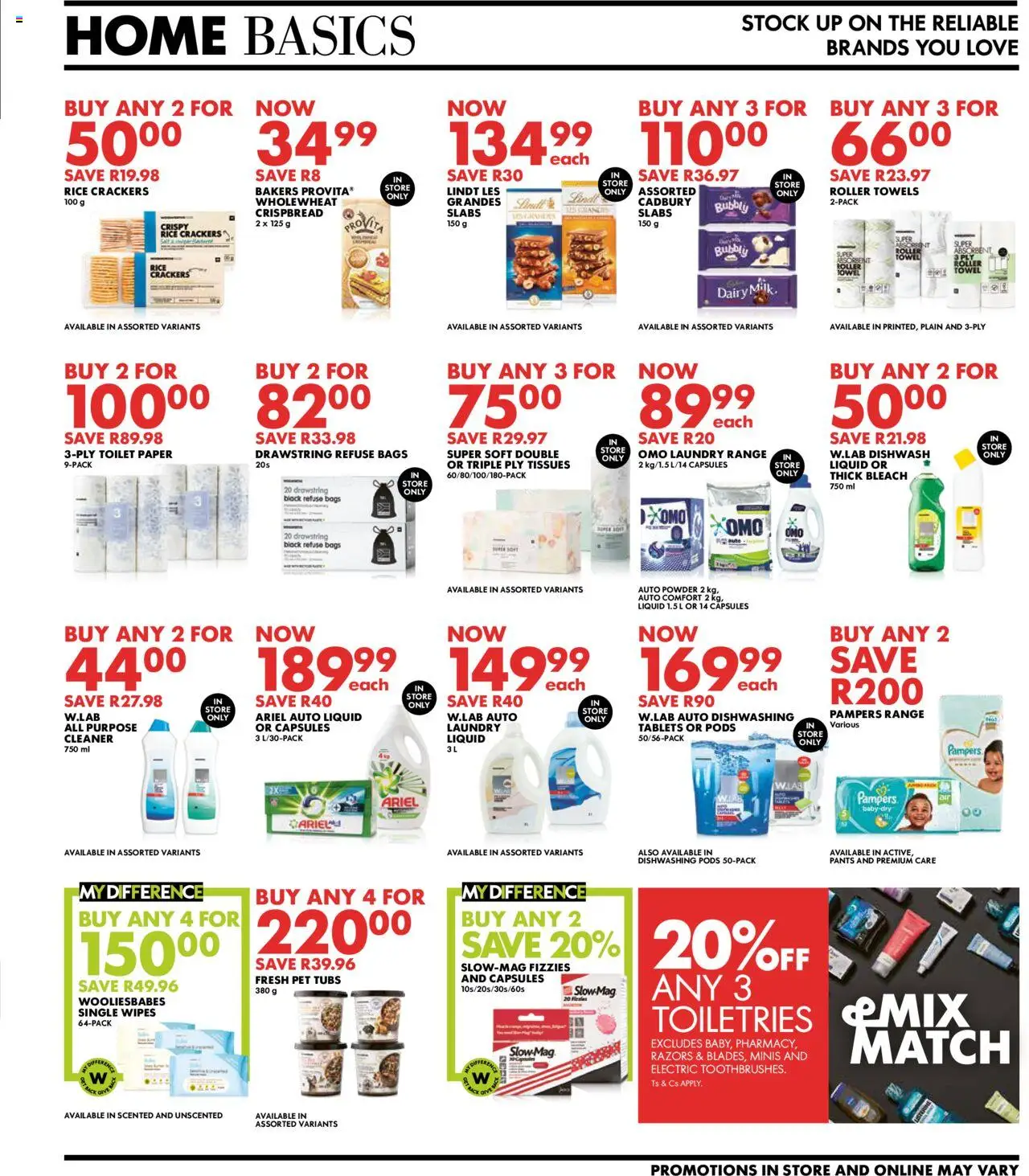 New Woolworths catalogue – valid from 06.10.2025 | Page: 7 | Products: Pants, Toilet, Rice, Peach