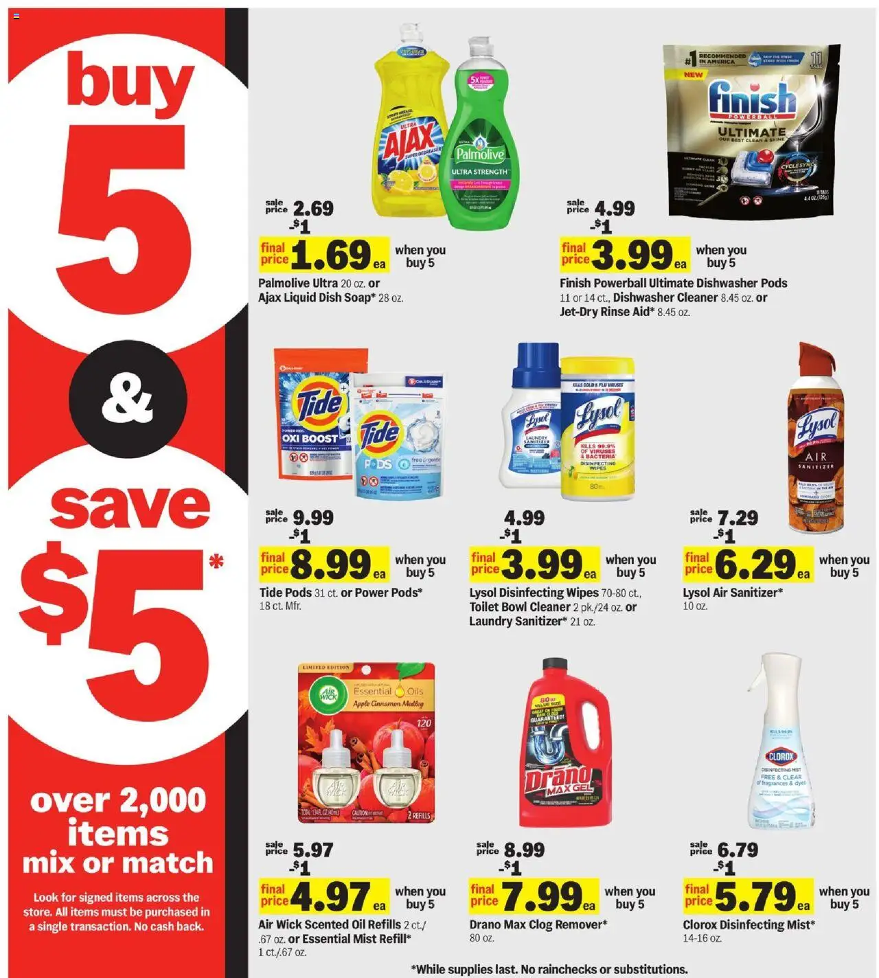 Meijer Weekly Ad - valid from 22.10.2025 | Page: 15 | Products: Oil, Dishwasher cleaner, Dishwasher Meijer Weekly Ad - valid from 22.10.2025 | Page: 15 | Products: Oil, Dishwasher cleaner, Dishwasher