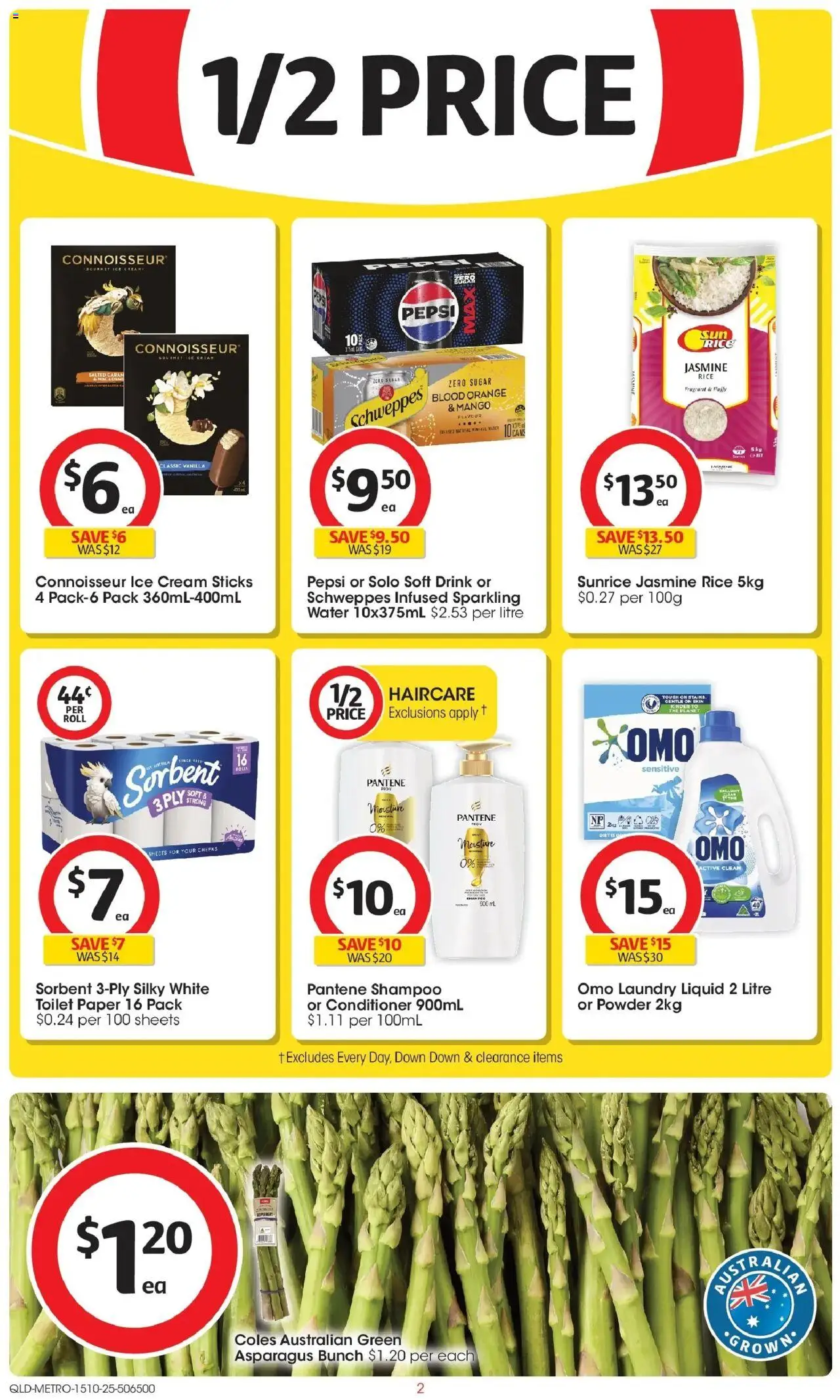 Coles catalogue - valid from 15.10.2025 | Page: 2 | Products: Toilet, Powder, Cream, Sugar
