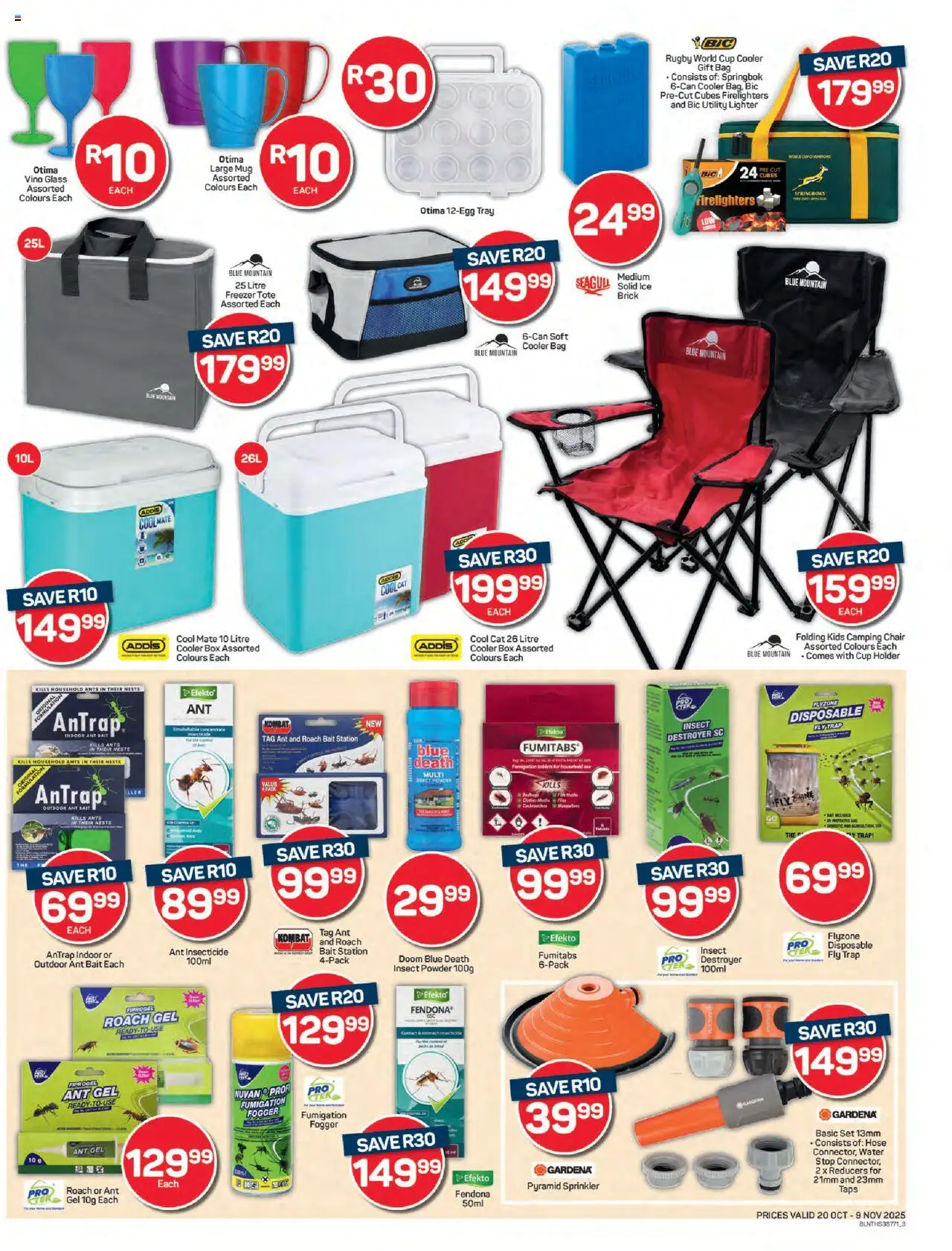 New Pick n Pay catalogue – valid from 20.10.2025 | Page: 3 | Products: Gift bag, Utility, Freezer, Mug