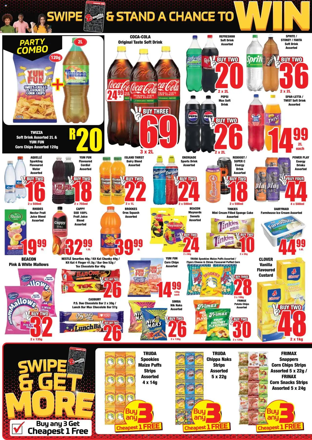 New Boxer catalogue – valid from 09.10.2025 | Page: 4 | Products: Cheese, Snacks, Fruit, Sugar