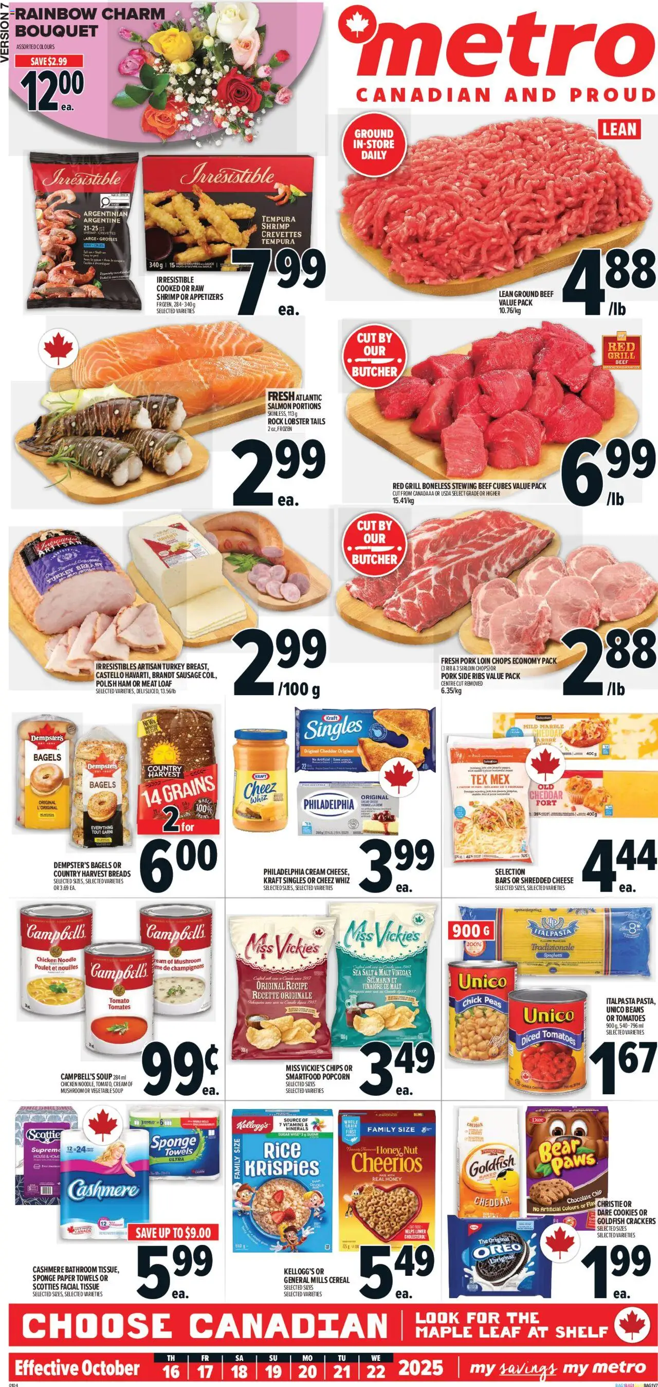 Metro flyer valid from 16.10.2025 | Page: 2 | Products: Beef, Chips, Sponge, Ham Metro flyer valid from 16.10.2025 | Page: 2 | Products: Beef, Chips, Sponge, Ham