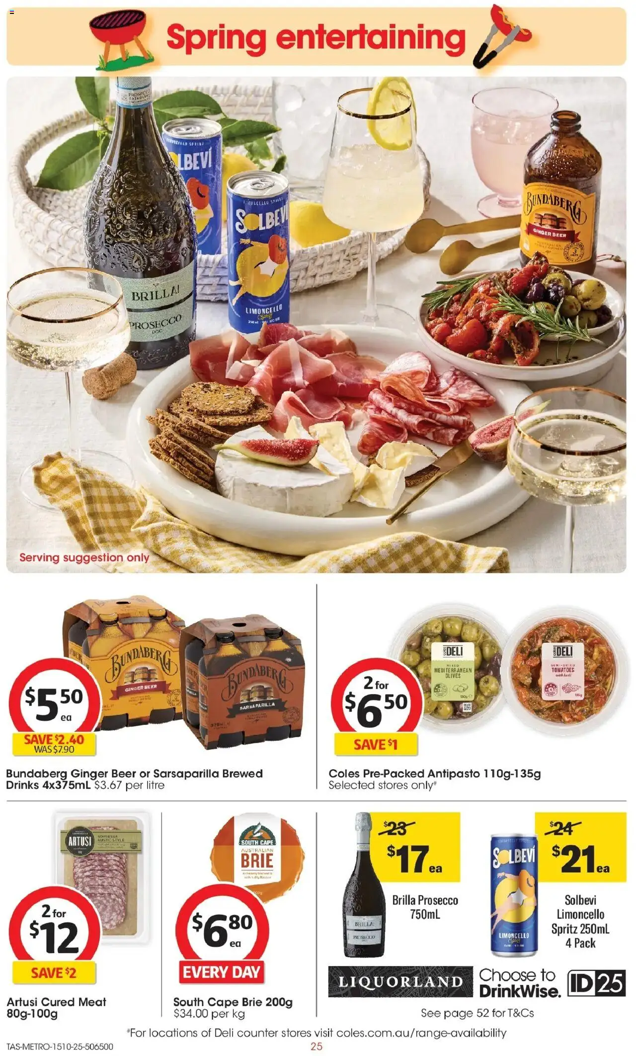 Coles catalogue - valid from 15.10.2025 | Page: 25 | Products: Ginger, Beer, Tomatoes, Meat Coles catalogue - valid from 15.10.2025 | Page: 25 | Products: Ginger, Beer, Tomatoes, Meat
