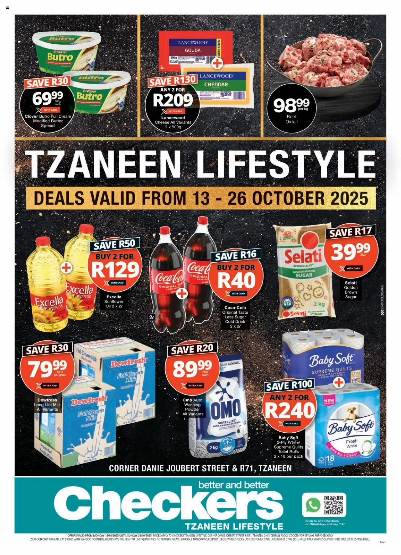 Checkers – Gauteng – Tzaneen Lifestyle Store Opening (13/10/2025 – 26/10/2025) → Online Catalogue