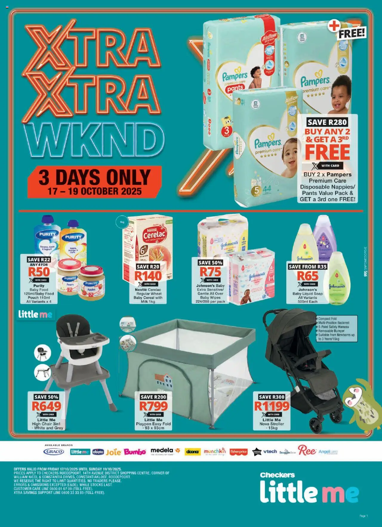Checkers – Gauteng – Little Me Xtra Xtra Weekend Promotion  (17/10/2025 – 19/10/2025) → Online Catalogue