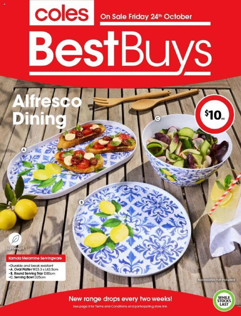 ﻿Coles catalogue valid from 24/10/2025 > Online Australia