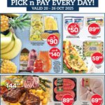 Pick n Pay Eastern Cape – Weekly Specials (20/10/2025 – 26/10/2025) Online