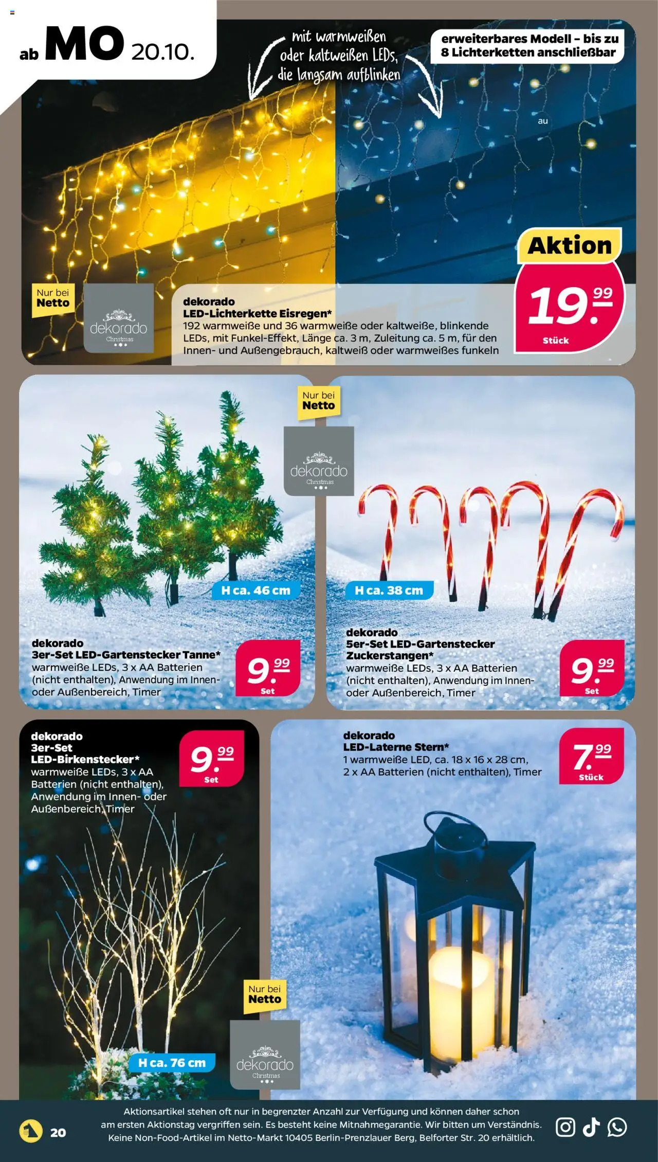 Netto Prospekt – gültig ab 20.10.2025 | Seite: 22 | Produkte: Batterien Netto Prospekt – gültig ab 20.10.2025 | Seite: 22 | Produkte: Batterien