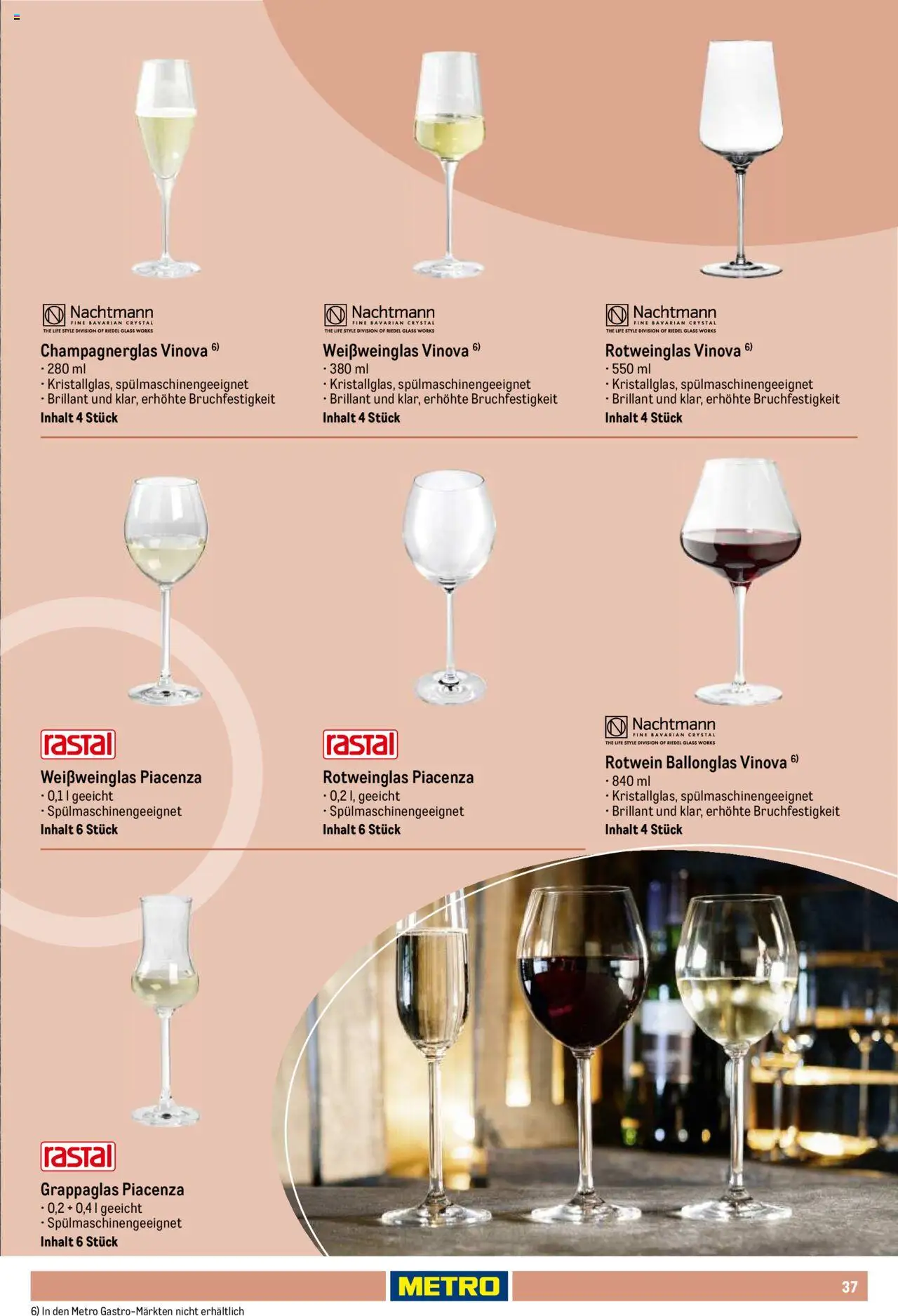 Metro Non Food Sortiment – gültig ab 01.10.2025 | Seite: 37 | Produkte: Rotwein