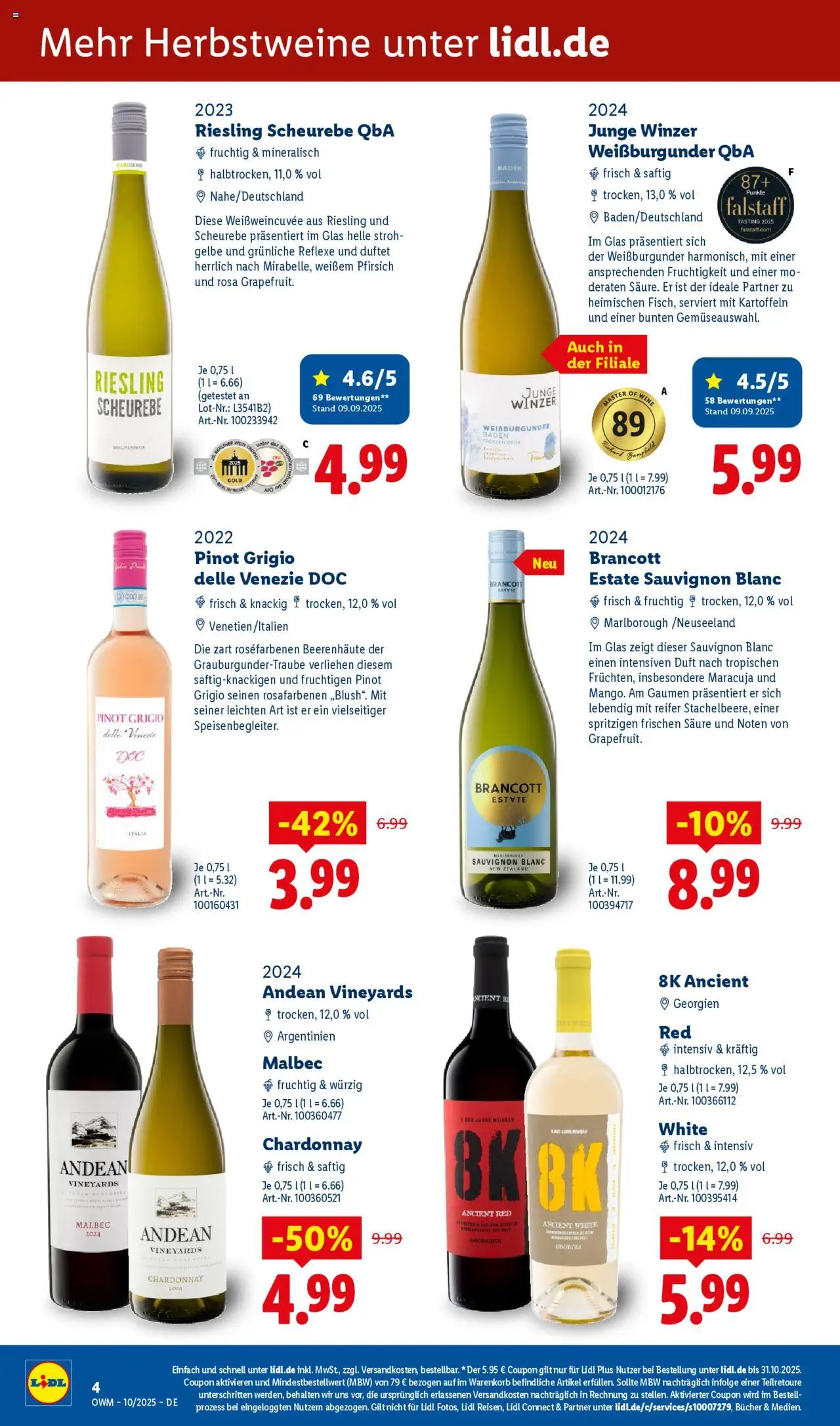Lidl Wein & Spirituosen im Onlineshop – gültig ab 01.10.2025 | Seite: 4 | Produkte: Duft, Grapefruit, Kartoffeln, Pfirsich Lidl Wein & Spirituosen im Onlineshop – gültig ab 01.10.2025 | Seite: 4 | Produkte: Duft, Grapefruit, Kartoffeln, Pfirsich