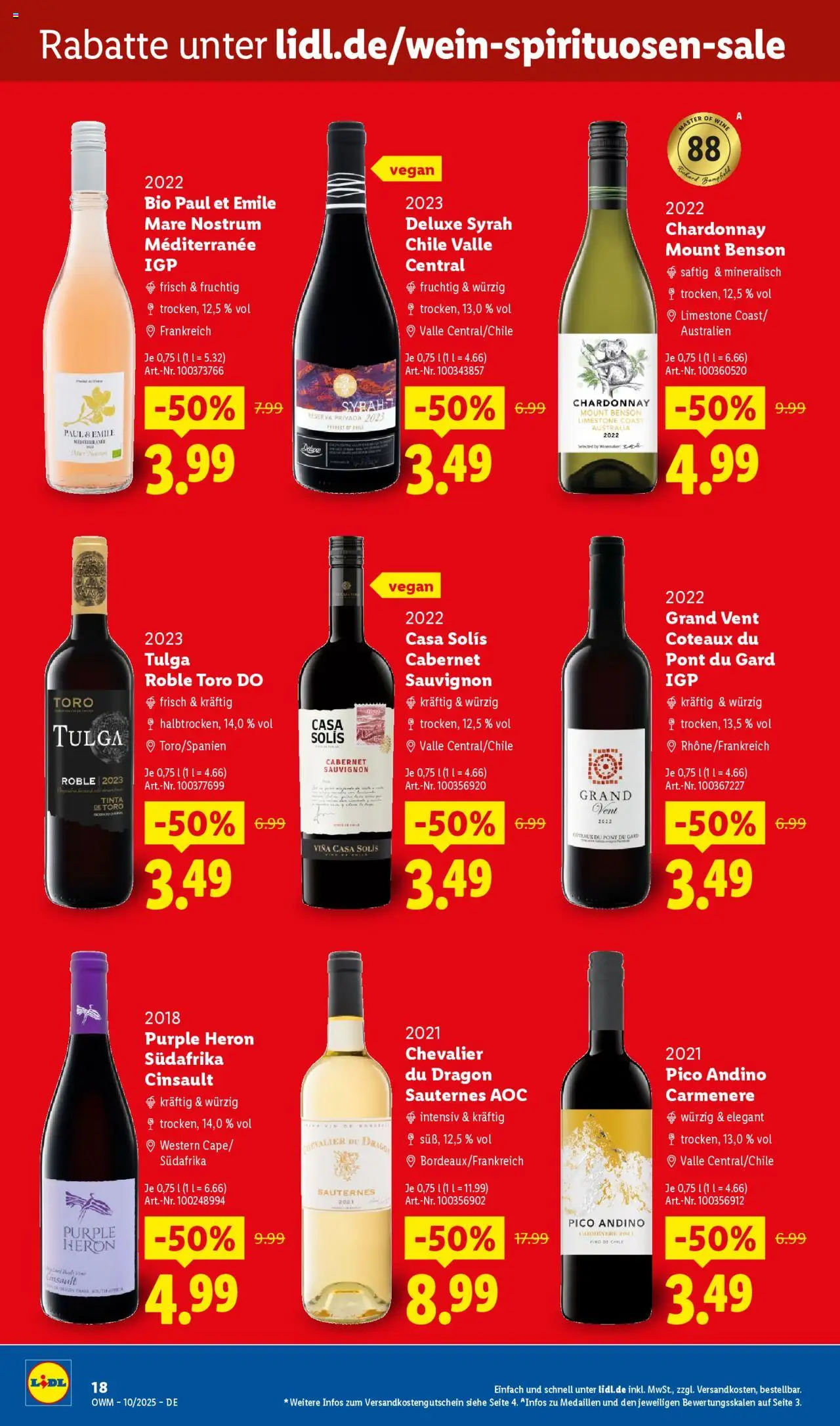 Lidl Wein & Spirituosen im Onlineshop – gültig ab 01.10.2025 | Seite: 18 Lidl Wein & Spirituosen im Onlineshop – gültig ab 01.10.2025 | Seite: 18