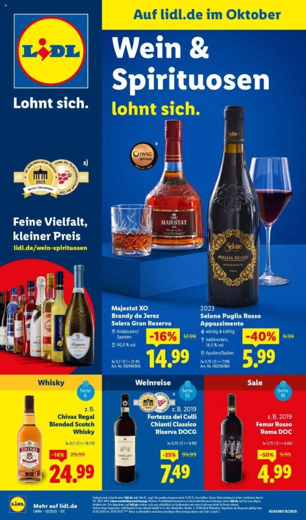 Lidl Wein & Spirituosen im Onlineshop (ab 01.10.2025) zum Blättern » Angebote 9 Lidl Wein & Spirituosen im Onlineshop (ab 01.10.2025) zum Blättern » Angebote