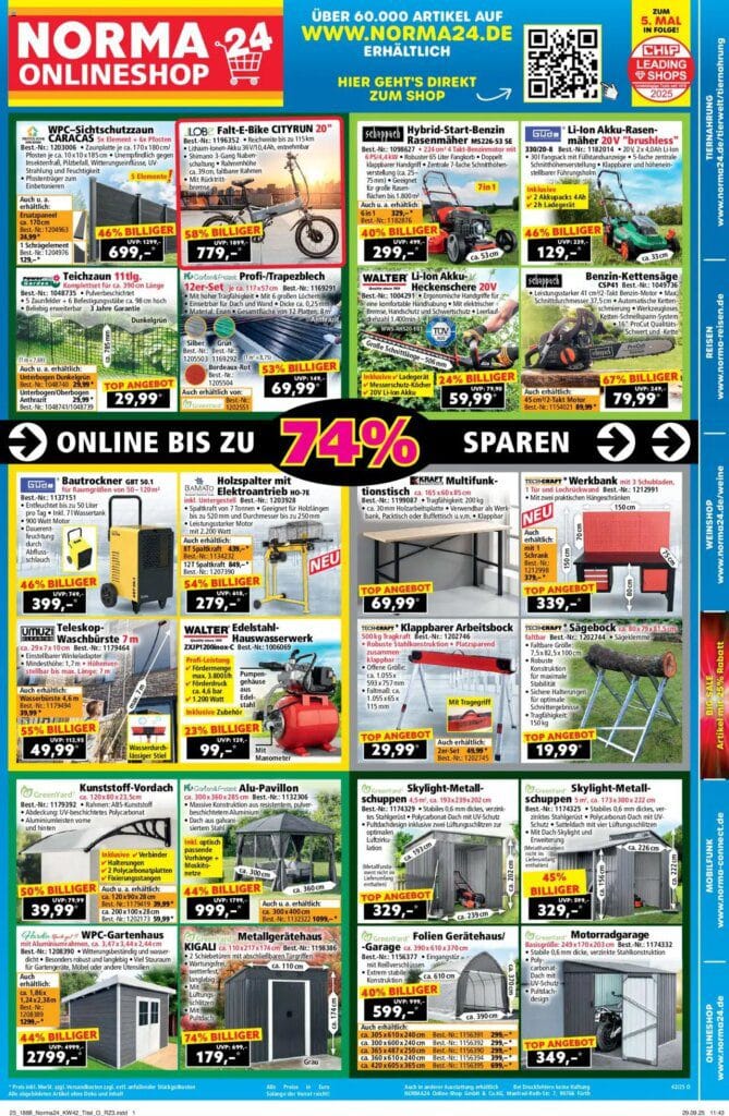 Norma Onlineshop (ab 13.10.2025) zum blättern » Angebote