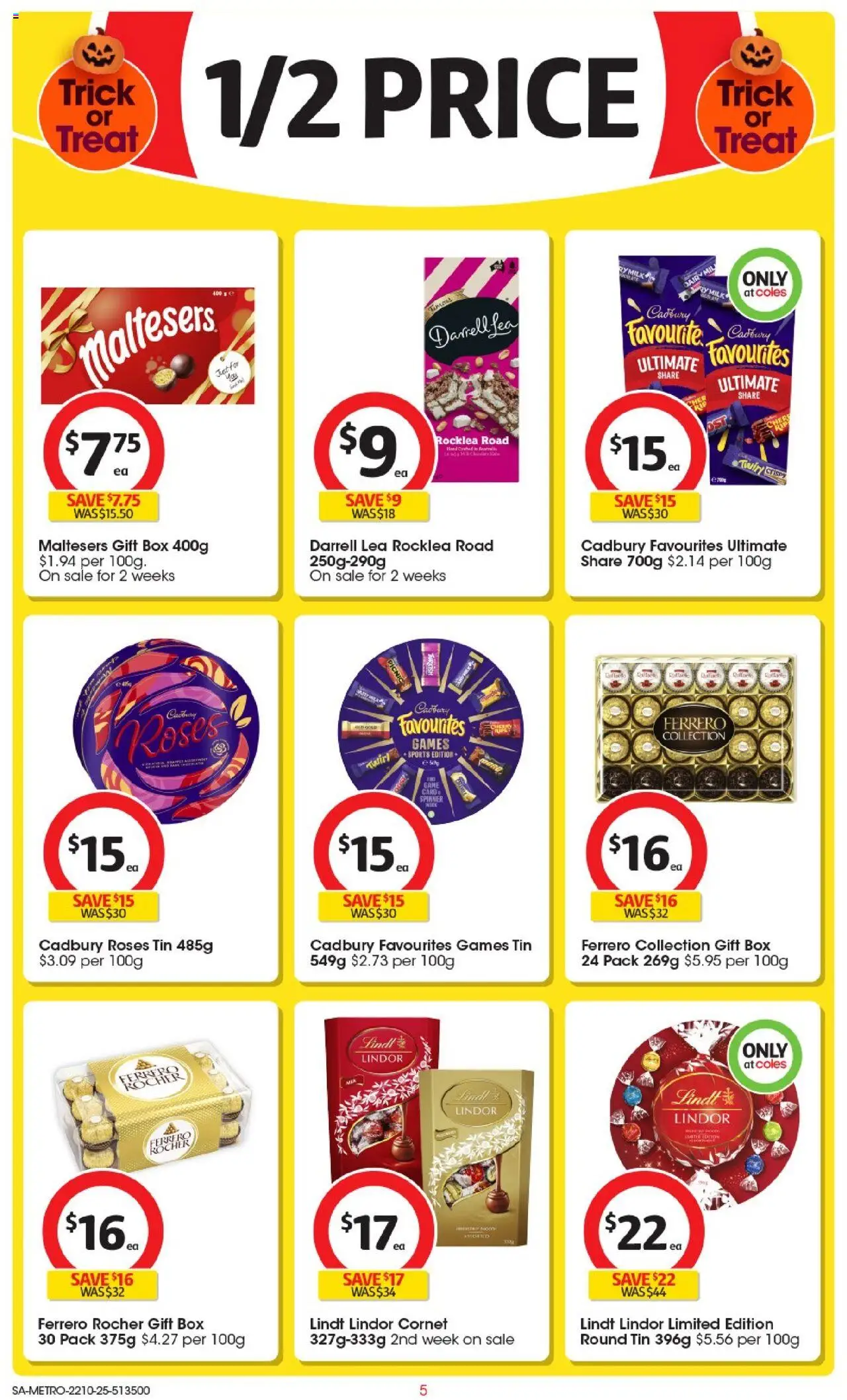 Coles catalogue - valid from 22.10.2025 | Page: 6 | Products: Box, Dairy, Game Coles catalogue - valid from 22.10.2025 | Page: 6 | Products: Box, Dairy, Game