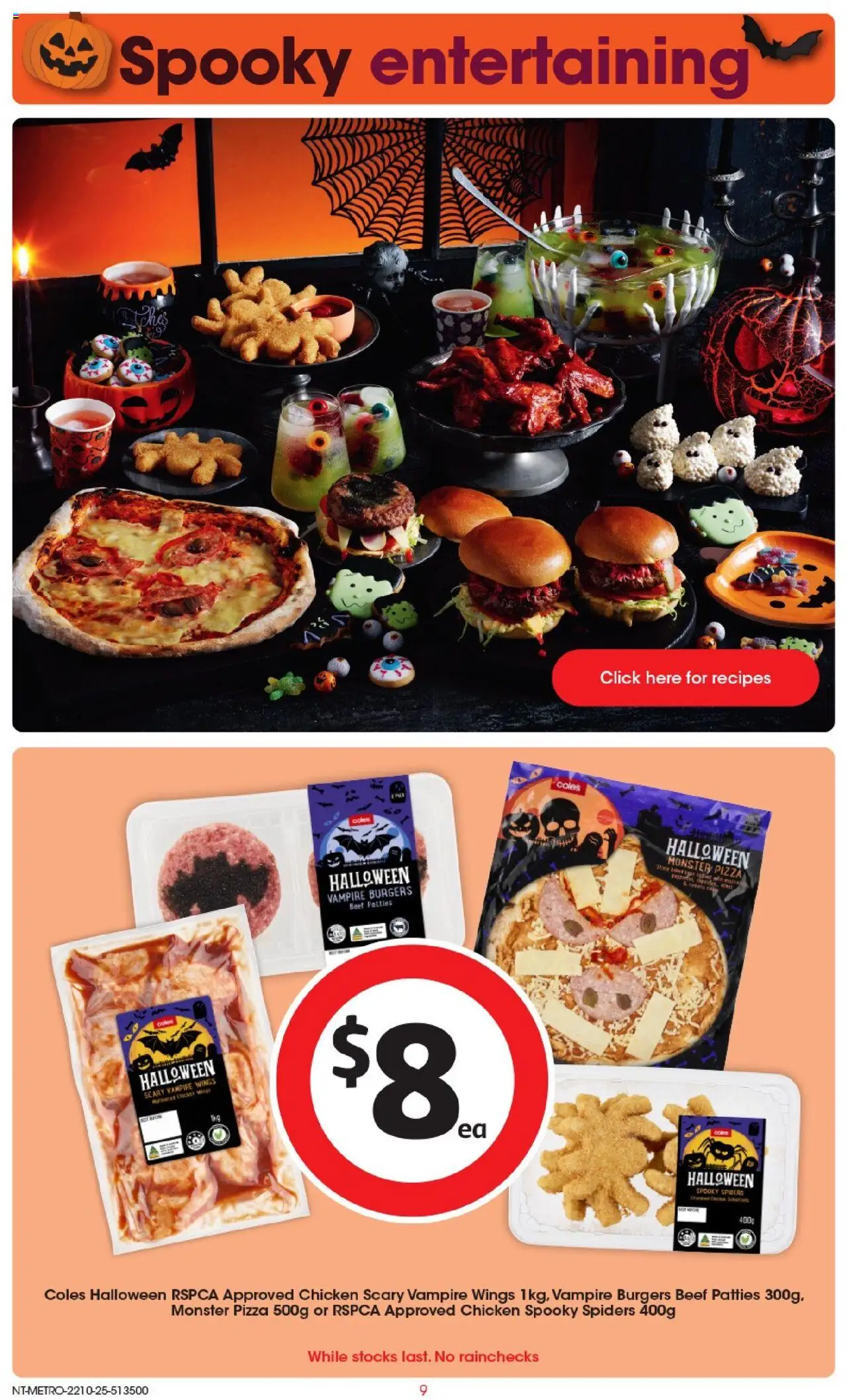 Coles catalogue - valid from 22.10.2025 | Page: 10 | Products: Pizza, Chicken, Beef Coles catalogue - valid from 22.10.2025 | Page: 10 | Products: Pizza, Chicken, Beef