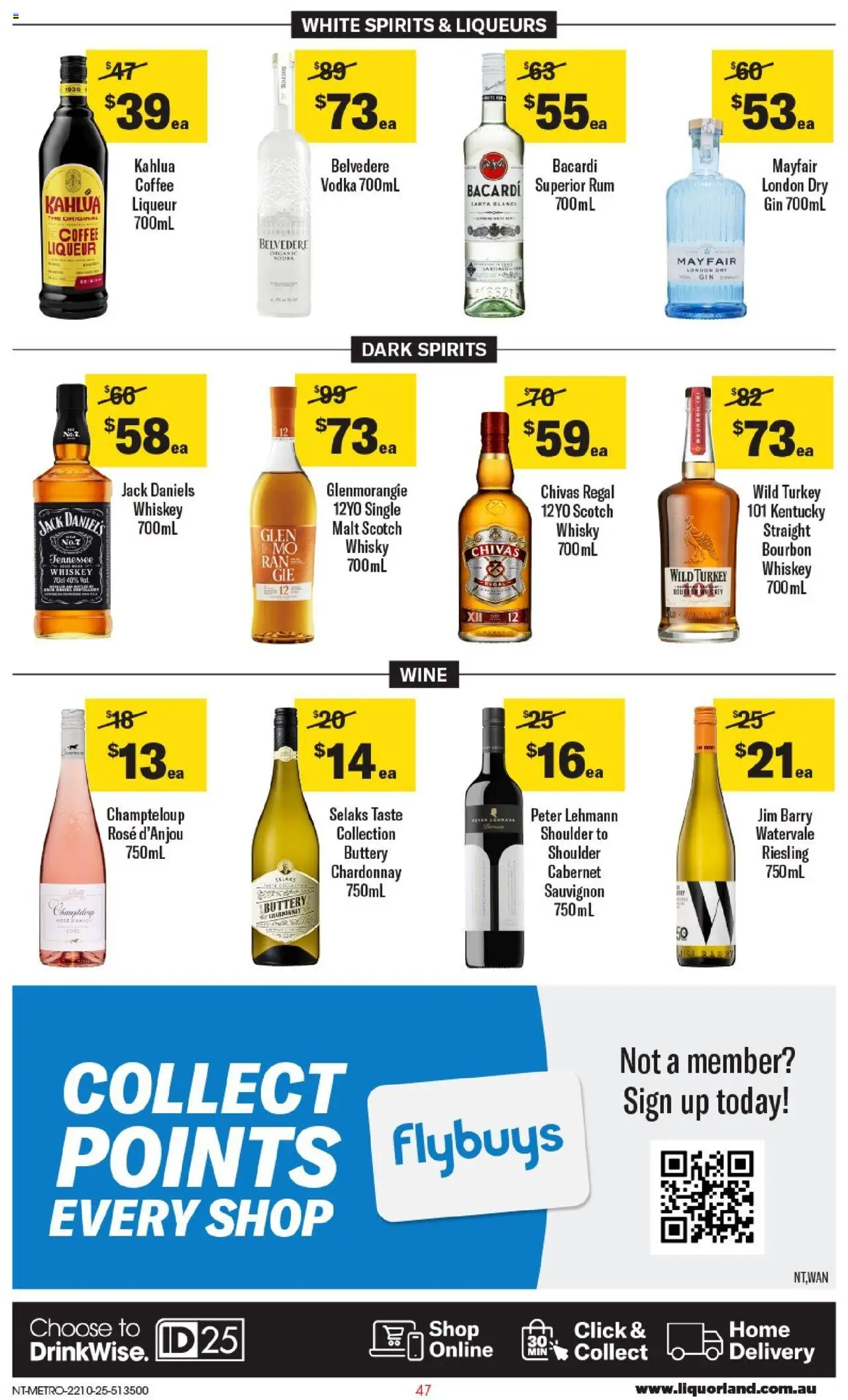 Coles catalogue - valid from 22.10.2025 | Page: 48 | Products: Wine, Gin, Scotch, Turkey Coles catalogue - valid from 22.10.2025 | Page: 48 | Products: Wine, Gin, Scotch, Turkey