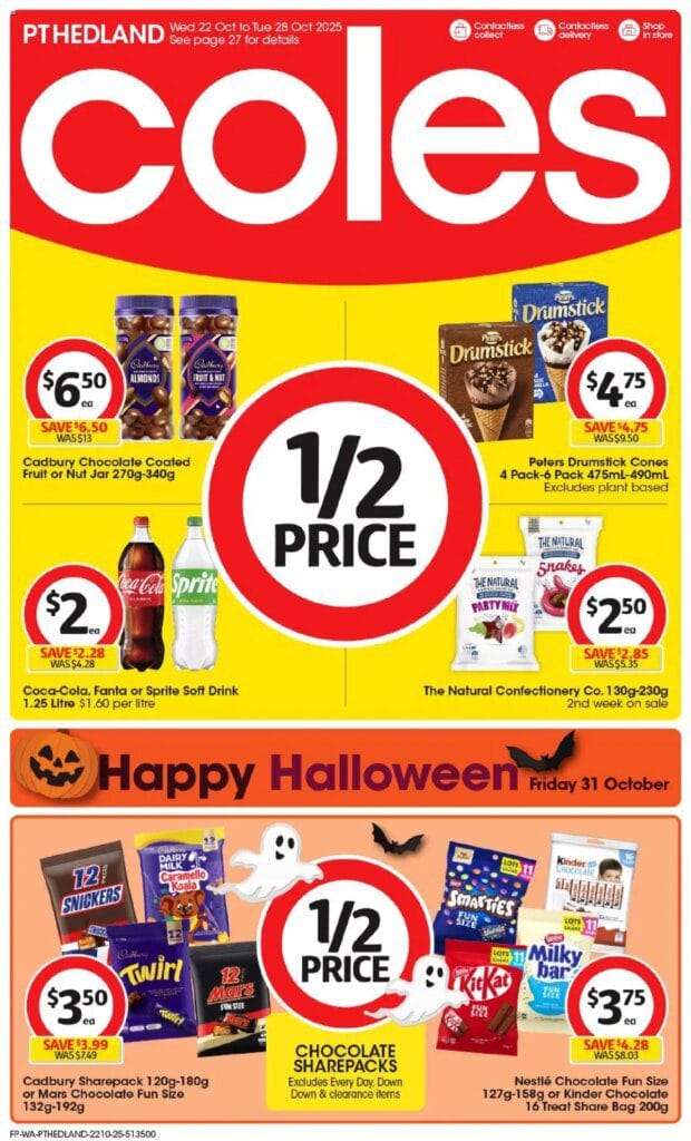 Coles Catalogue This Week​ 22 October