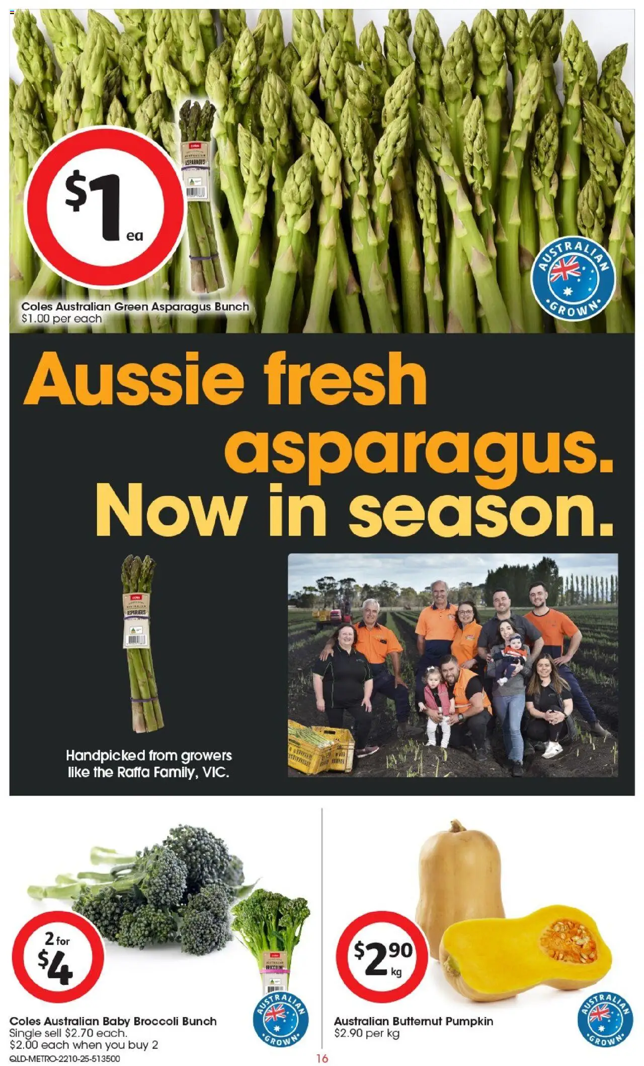 Coles catalogue - valid from 22.10.2025 | Page: 17 | Products: Pumpkin Coles catalogue - valid from 22.10.2025 | Page: 17 | Products: Pumpkin