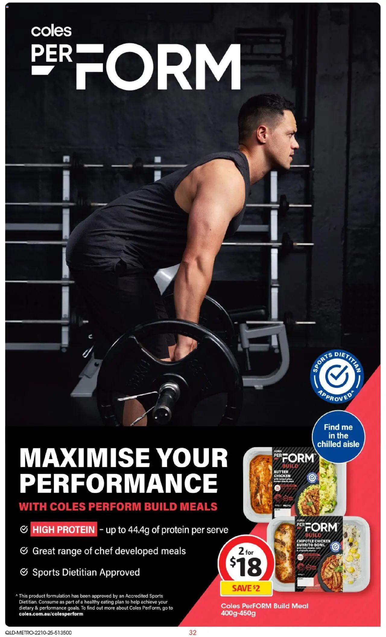 Coles catalogue - valid from 22.10.2025 | Page: 33 | Products: Butter, Chicken Coles catalogue - valid from 22.10.2025 | Page: 33 | Products: Butter, Chicken