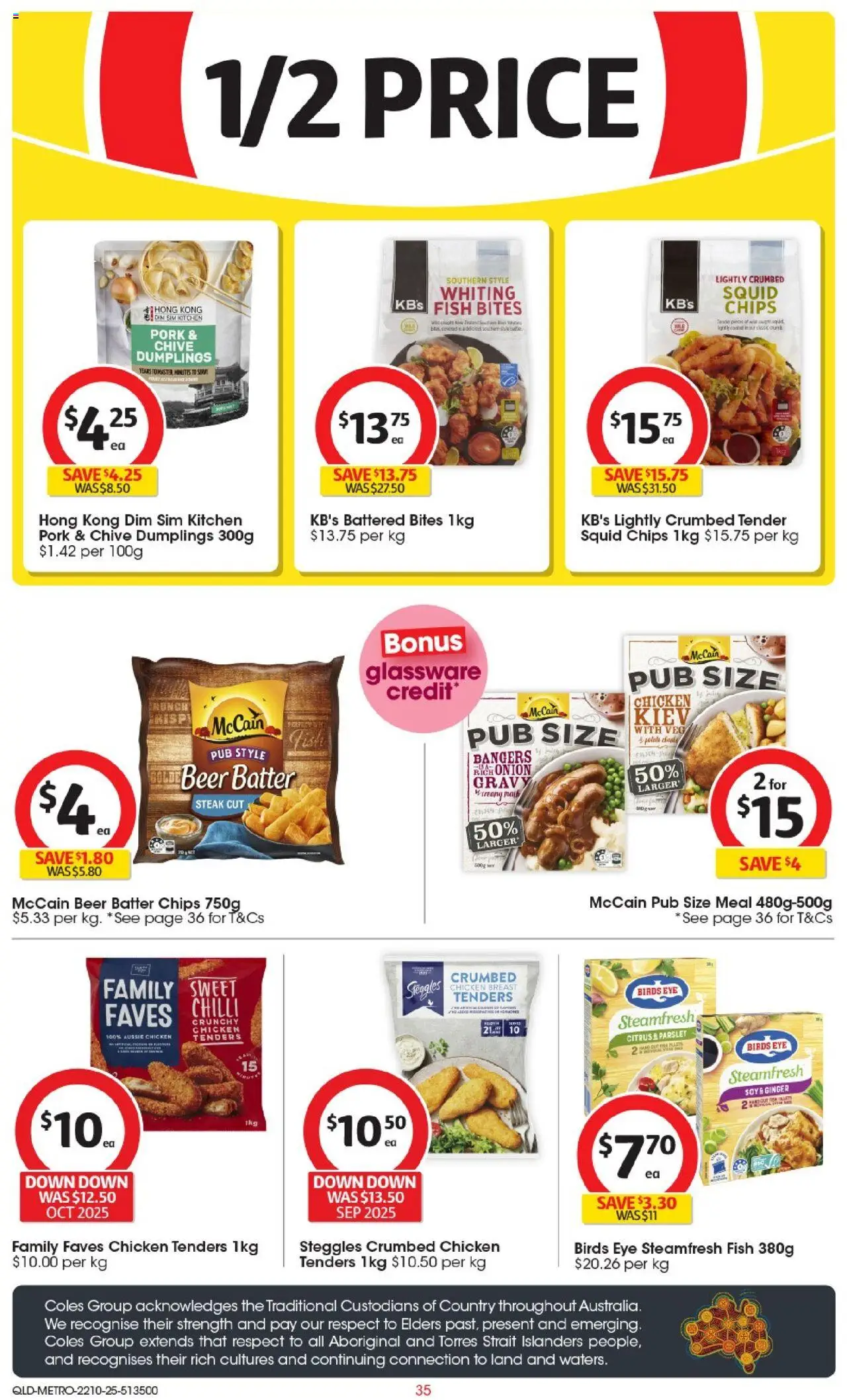 Coles catalogue - valid from 22.10.2025 | Page: 36 | Products: Pork, Fish, Chips, Parsley Coles catalogue - valid from 22.10.2025 | Page: 36 | Products: Pork, Fish, Chips, Parsley