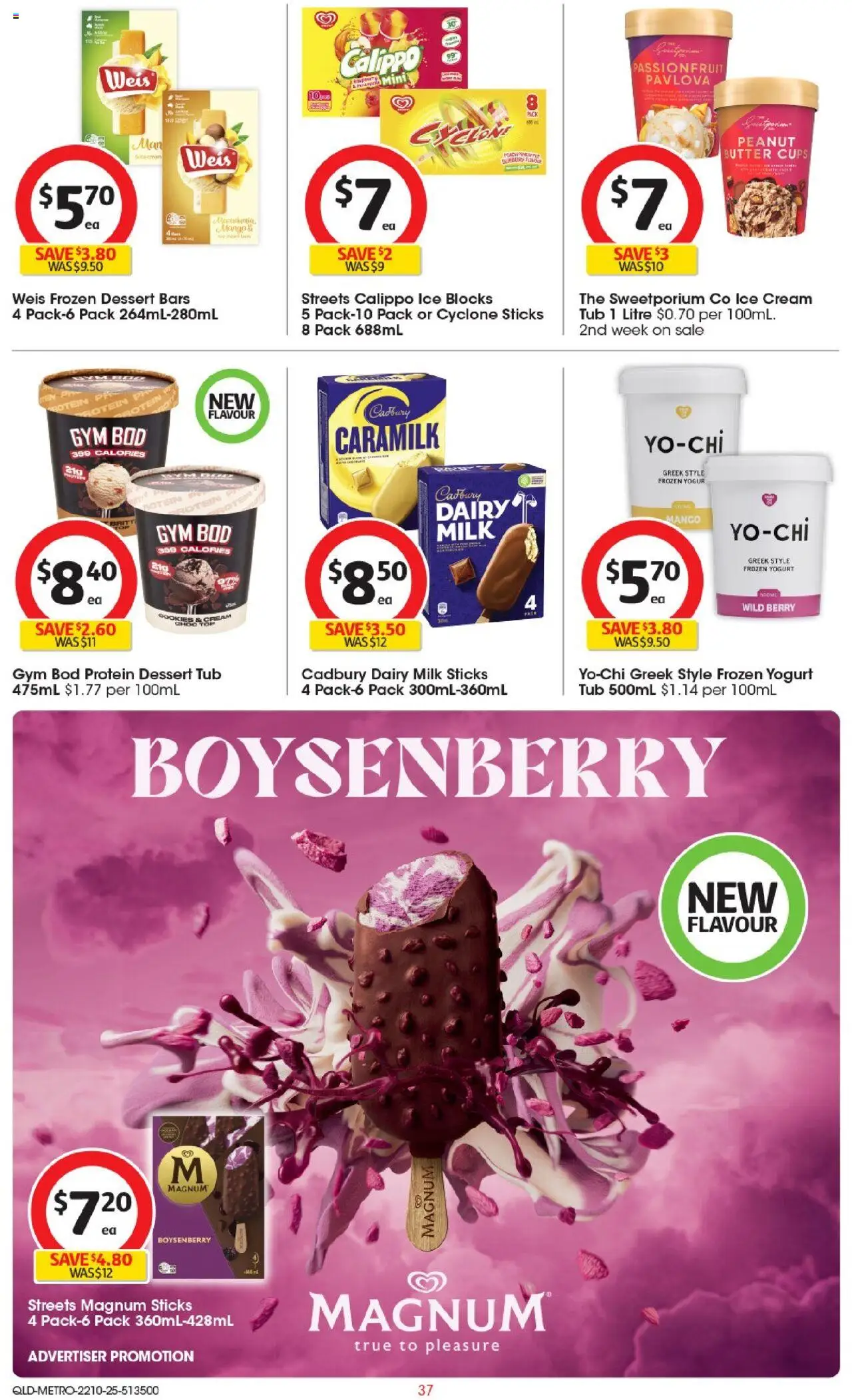Coles catalogue - valid from 22.10.2025 | Page: 38 | Products: Cups, Milk, Dairy, Ice cream Coles catalogue - valid from 22.10.2025 | Page: 38 | Products: Cups, Milk, Dairy, Ice cream