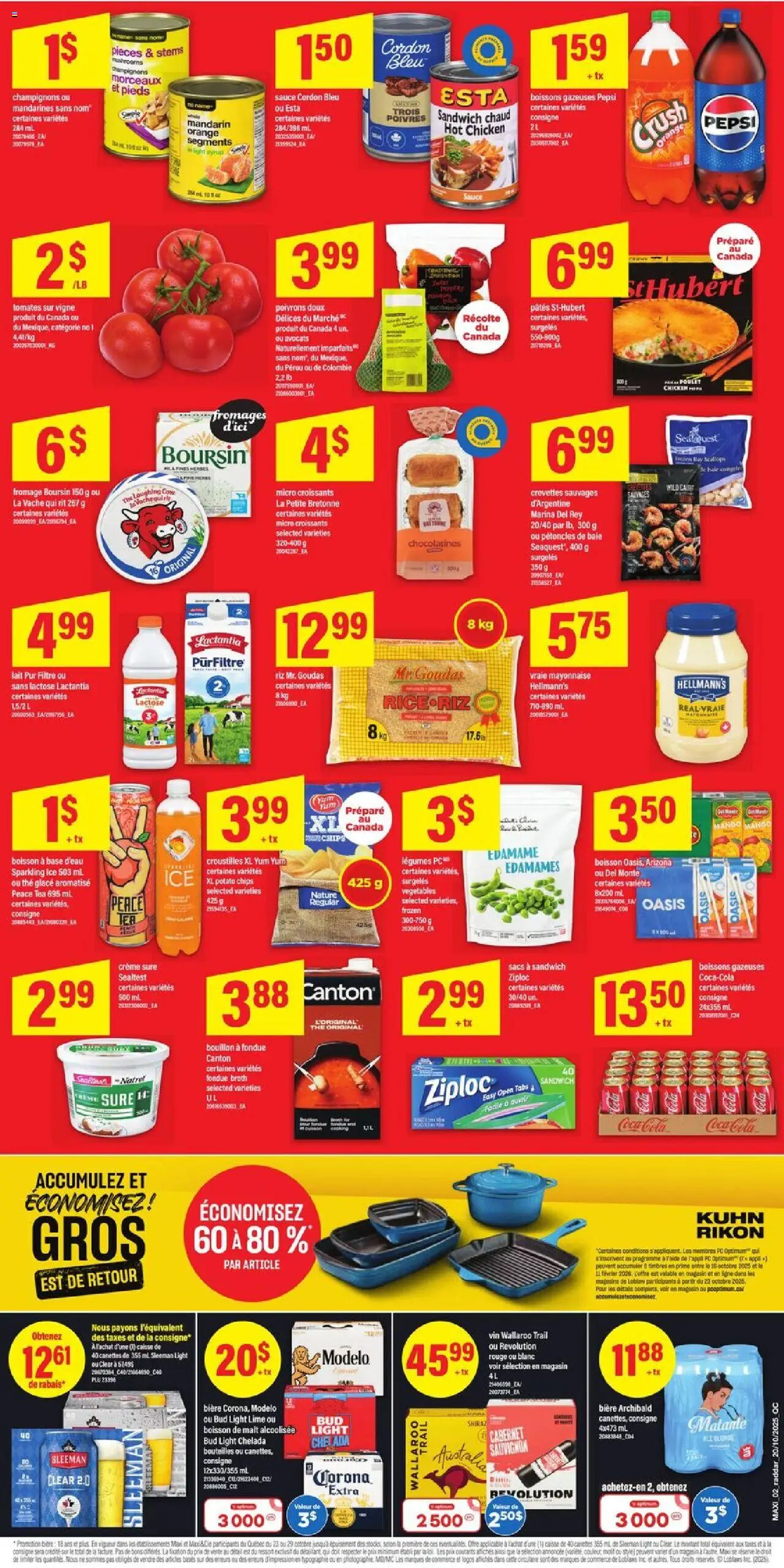Maxi flyer valid from 23.10.2025 | Page: 2 | Products: Tea, Chips, PC, Chicken Maxi flyer valid from 23.10.2025 | Page: 2 | Products: Tea, Chips, PC, Chicken