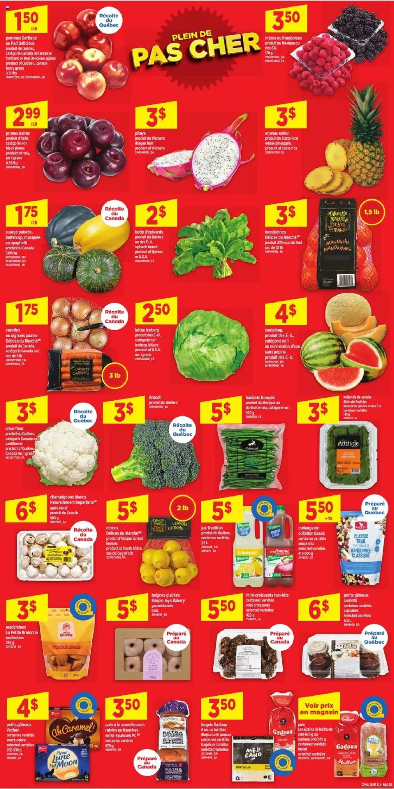 Maxi flyer valid from 23.10.2025 | Page: 6 | Products: Bakery, Bread, Apples Maxi flyer valid from 23.10.2025 | Page: 6 | Products: Bakery, Bread, Apples