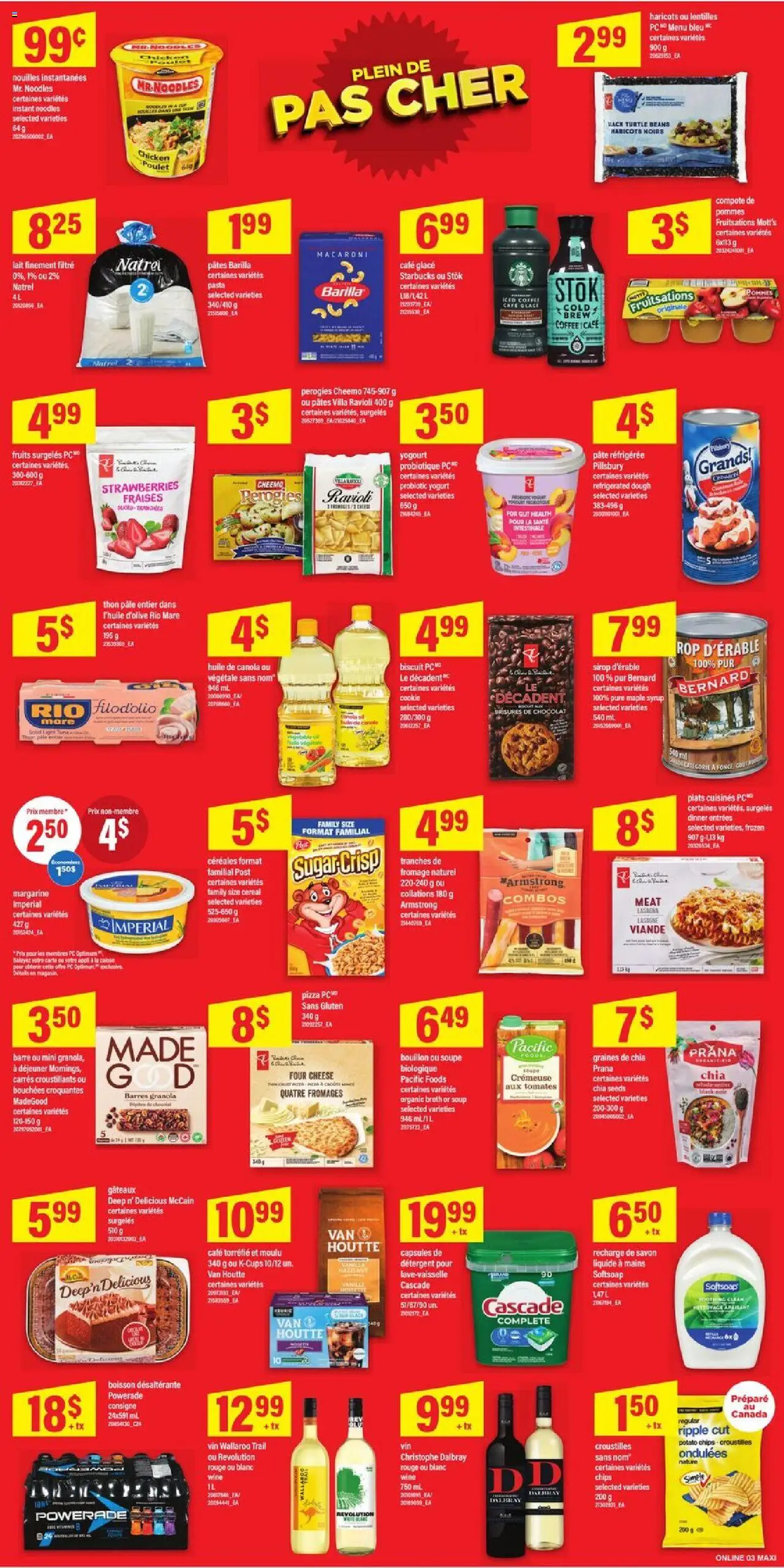 Maxi flyer valid from 23.10.2025 | Page: 8 | Products: Pasta, PC, Detergent, Pizza Maxi flyer valid from 23.10.2025 | Page: 8 | Products: Pasta, PC, Detergent, Pizza