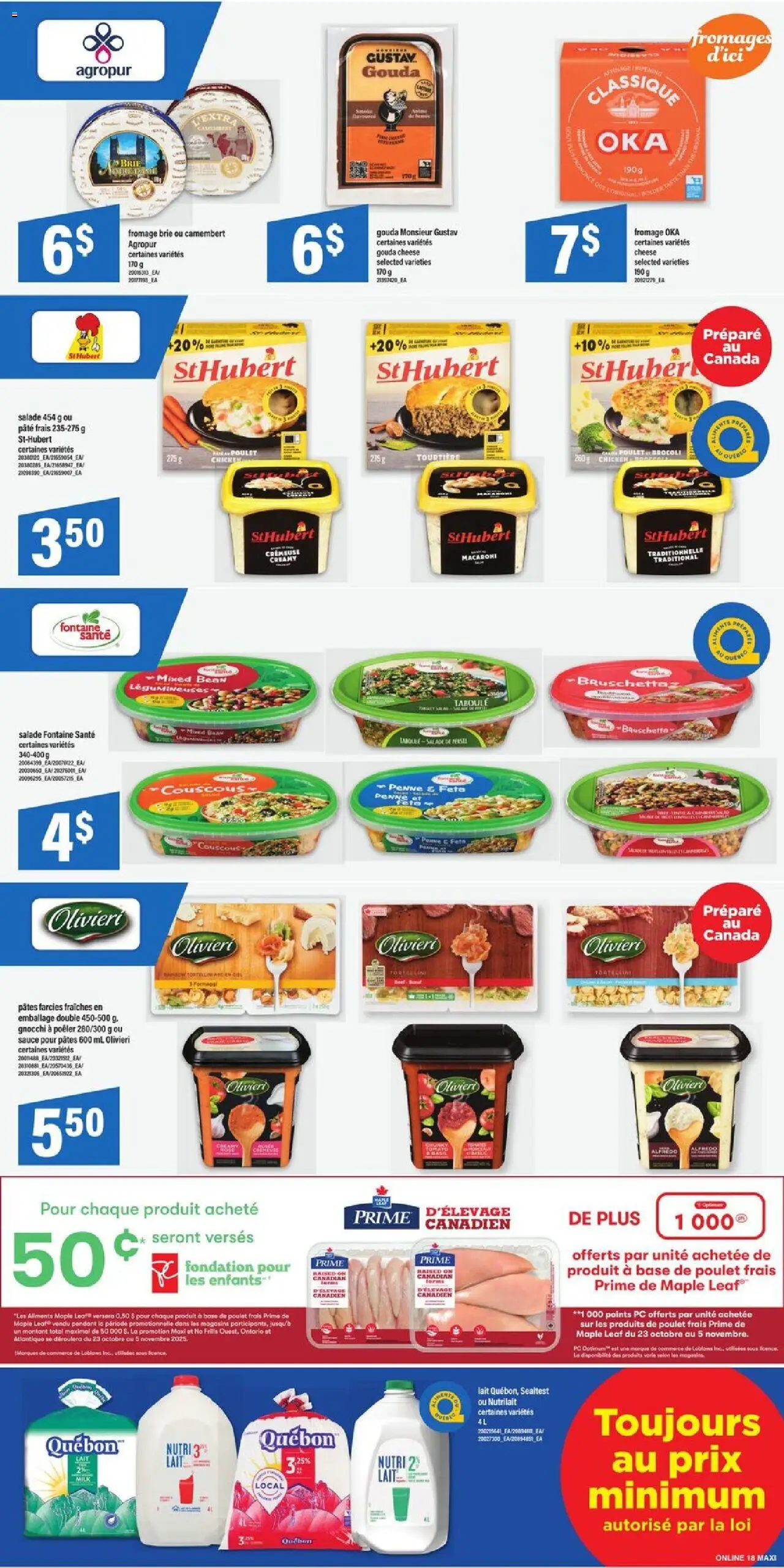 Maxi flyer valid from 23.10.2025 | Page: 15 | Products: PC, Milk, Cheese, Chicken Maxi flyer valid from 23.10.2025 | Page: 15 | Products: PC, Milk, Cheese, Chicken