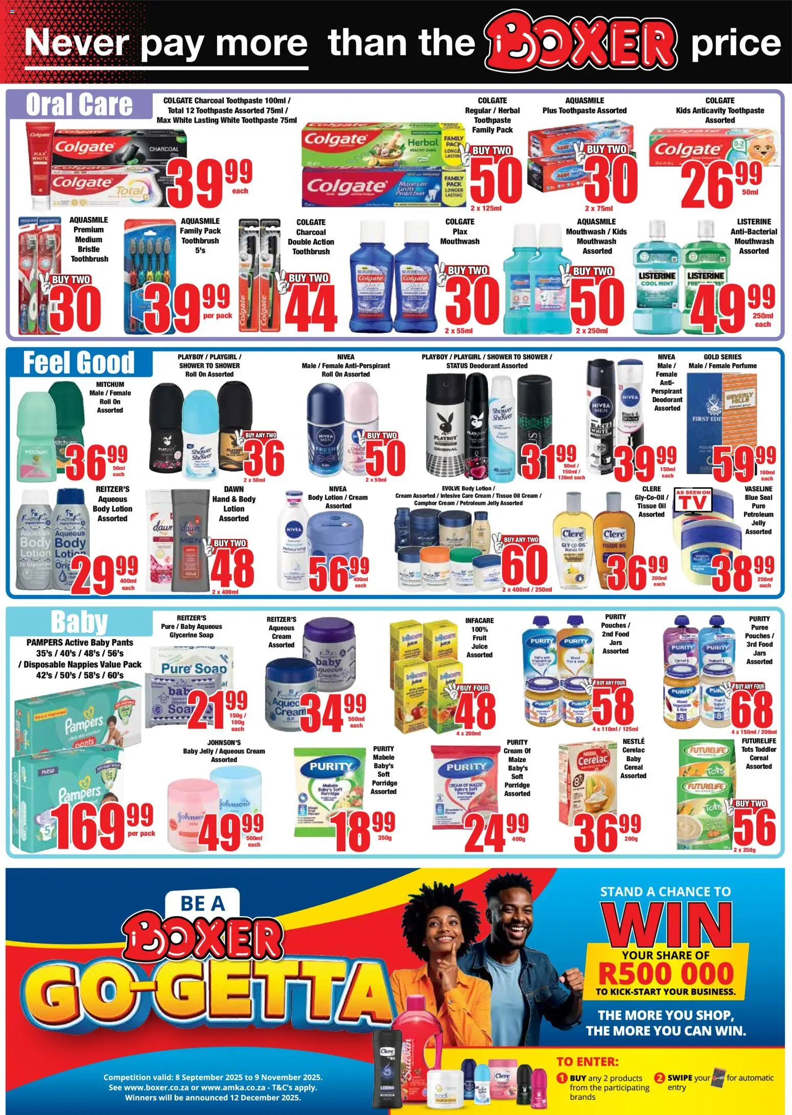 New Boxer catalogue – valid from 23.10.2025 | Page: 10 | Products: Shower, Cream, Antiperspirant, Mouthwash New Boxer catalogue – valid from 23.10.2025 | Page: 10 | Products: Shower, Cream, Antiperspirant, Mouthwash