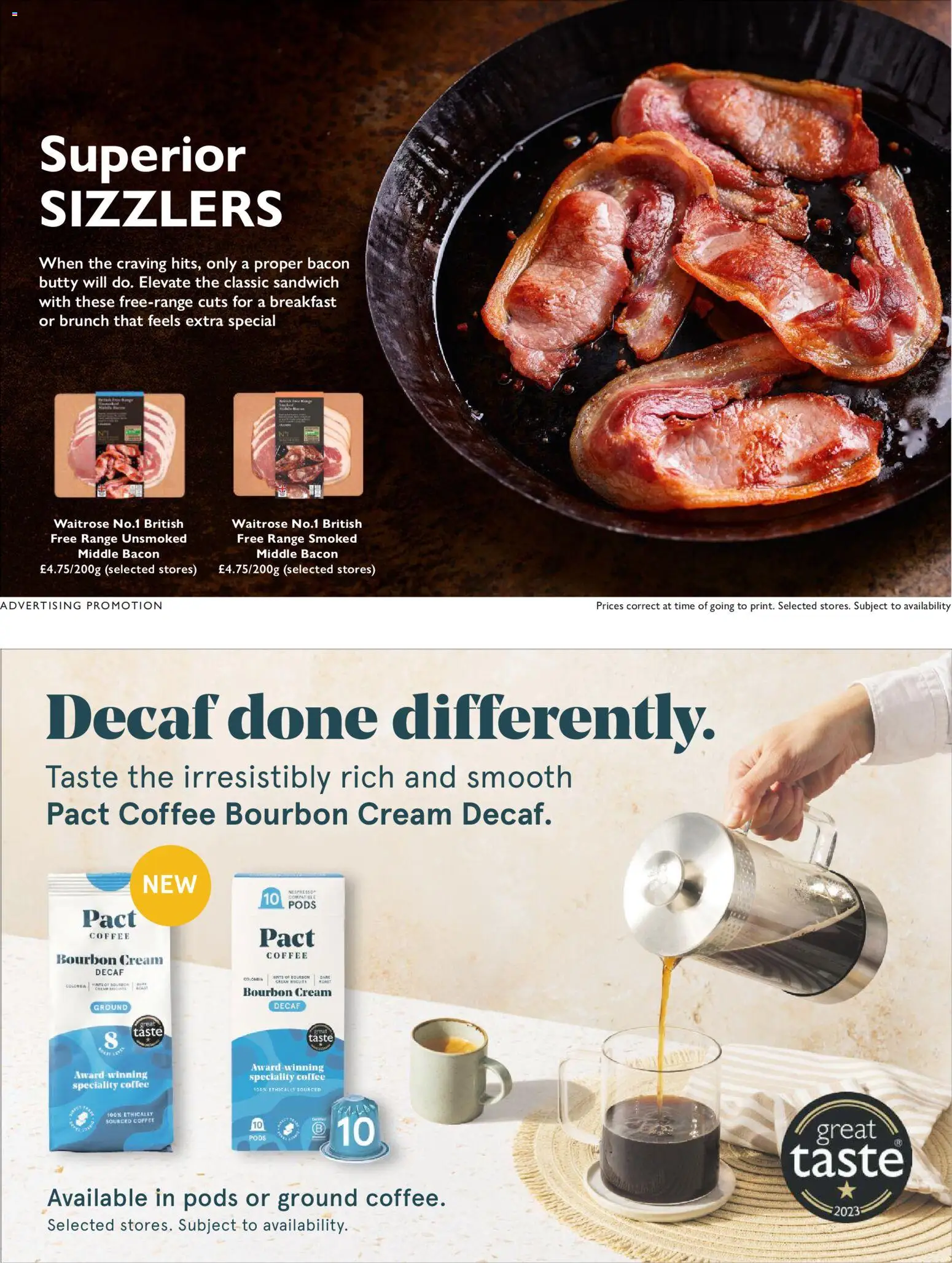 {H1} | Page: 20 | Products: Coffee, Bourbon, Cream, Bacon {H1} | Page: 20 | Products: Coffee, Bourbon, Cream, Bacon