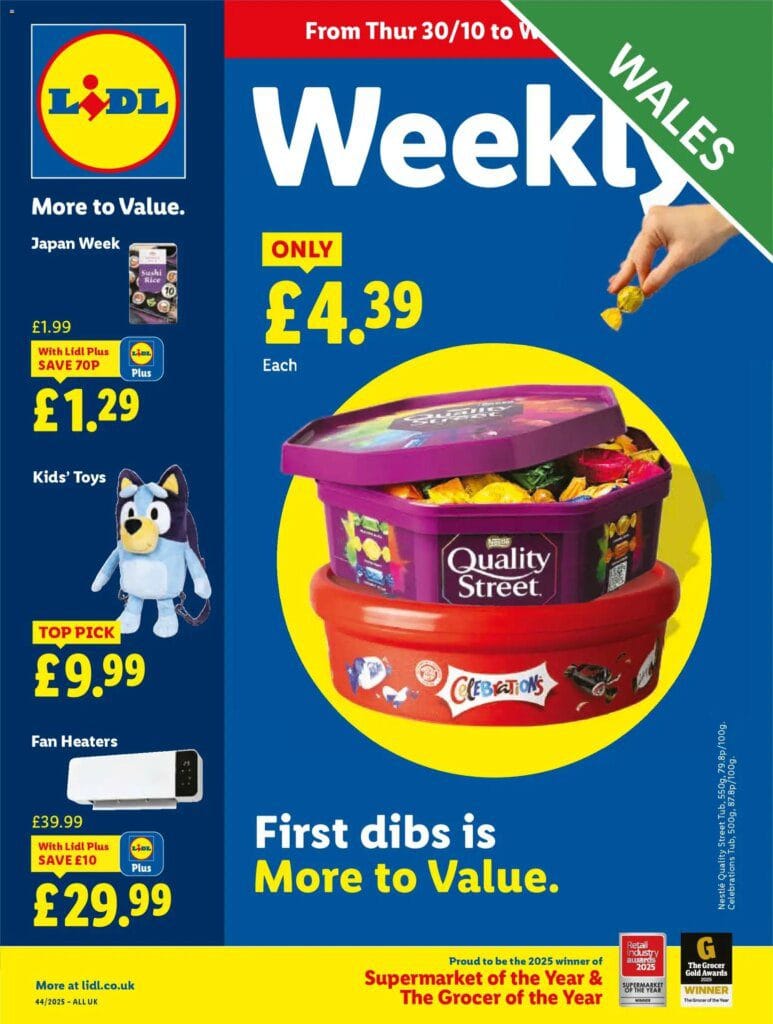 Lidl – Lidl Weekly Wales (30/10/2025 – 05/11/2025) – Offers Online