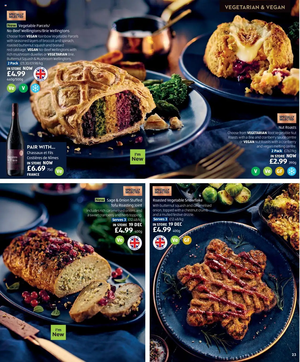 {H1} | Page: 23 | Products: Onion, Sauce, Tofu, Wellingtons {H1} | Page: 23 | Products: Onion, Sauce, Tofu, Wellingtons