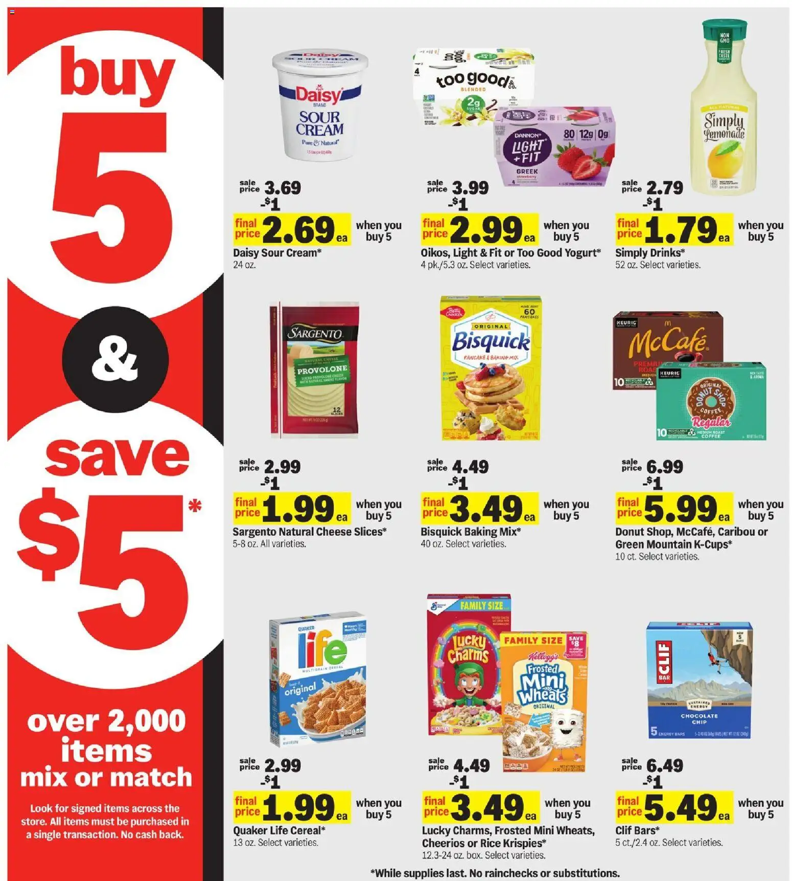 Meijer Weekly Ad - MI - valid from 22.10.2025 | Page: 9 | Products: Cheese, Chocolate, Cream, Chocolate Chip Meijer Weekly Ad - MI - valid from 22.10.2025 | Page: 9 | Products: Cheese, Chocolate, Cream, Chocolate Chip
