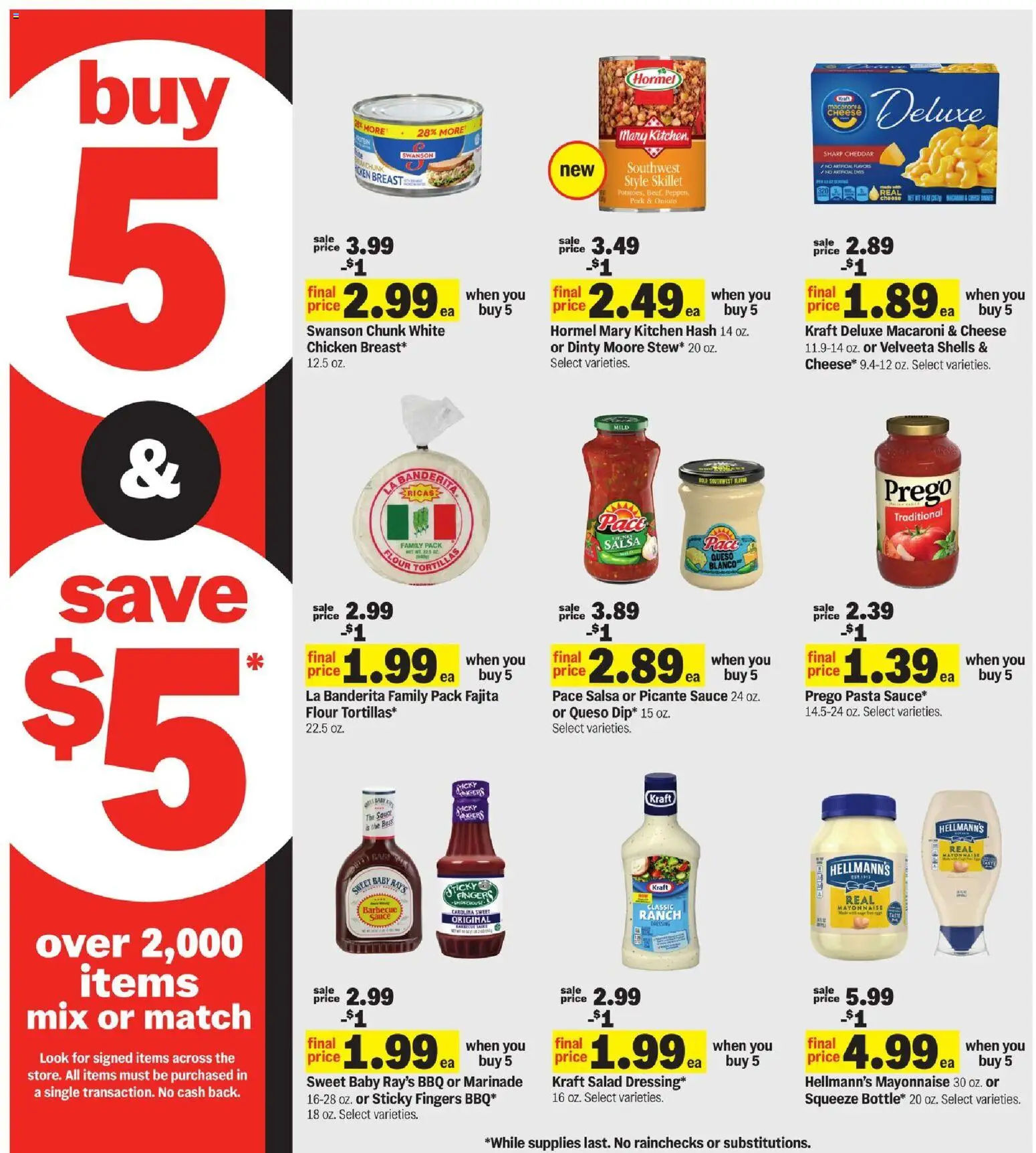 Meijer Weekly Ad - MI - valid from 22.10.2025 | Page: 10 | Products: Skillet, Pork, Pasta, Mayonnaise Meijer Weekly Ad - MI - valid from 22.10.2025 | Page: 10 | Products: Skillet, Pork, Pasta, Mayonnaise