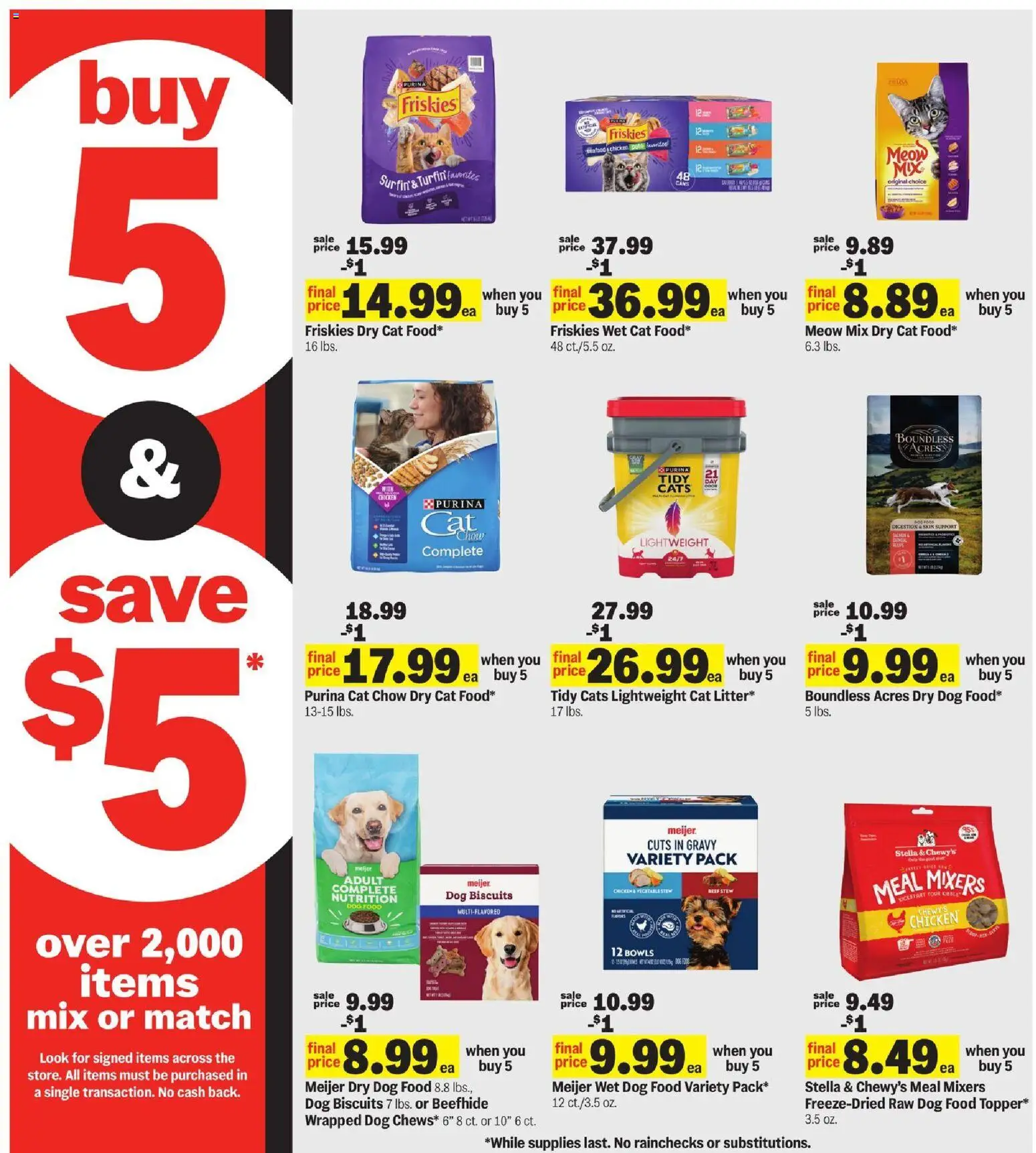 Meijer Weekly Ad - MI - valid from 22.10.2025 | Page: 16 | Products: Dog Food, Beef Meijer Weekly Ad - MI - valid from 22.10.2025 | Page: 16 | Products: Dog Food, Beef