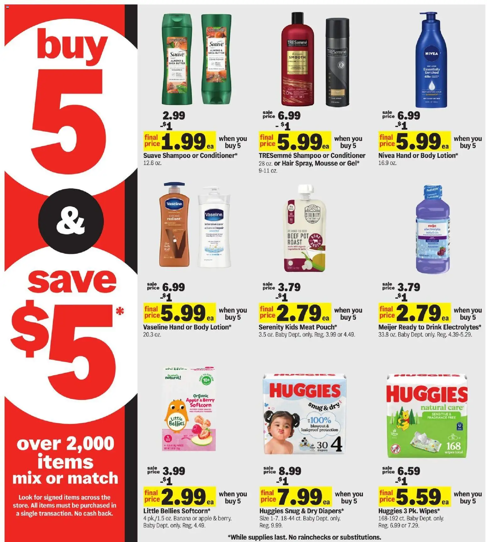 Meijer Weekly Ad - MI - valid from 22.10.2025 | Page: 19 | Products: Corn, Shampoo, Butter, Beef Meijer Weekly Ad - MI - valid from 22.10.2025 | Page: 19 | Products: Corn, Shampoo, Butter, Beef