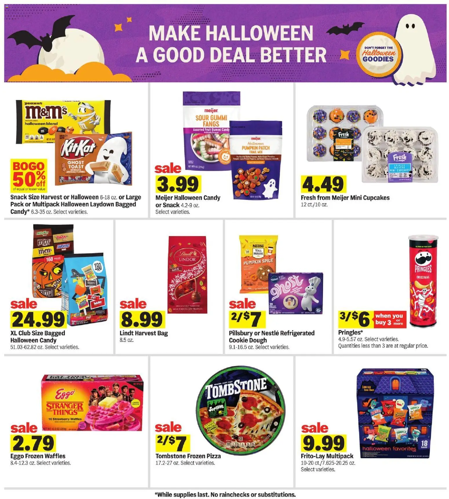 Meijer Weekly Ad - MI - valid from 22.10.2025 | Page: 25 | Products: Milk, Chocolate, Pizza, Pumpkin Meijer Weekly Ad - MI - valid from 22.10.2025 | Page: 25 | Products: Milk, Chocolate, Pizza, Pumpkin