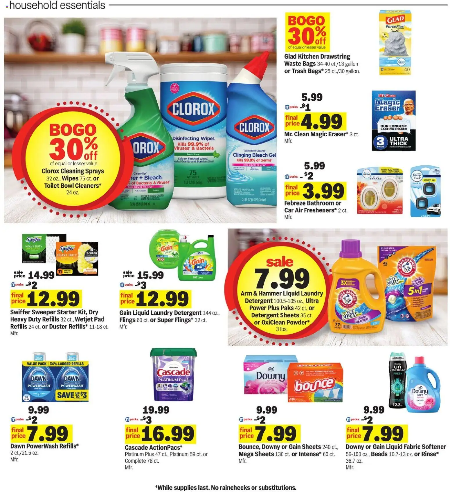 Meijer Weekly Ad - MI - valid from 22.10.2025 | Page: 34 | Products: Safe, Eraser, Detergent, Clothes Meijer Weekly Ad - MI - valid from 22.10.2025 | Page: 34 | Products: Safe, Eraser, Detergent, Clothes