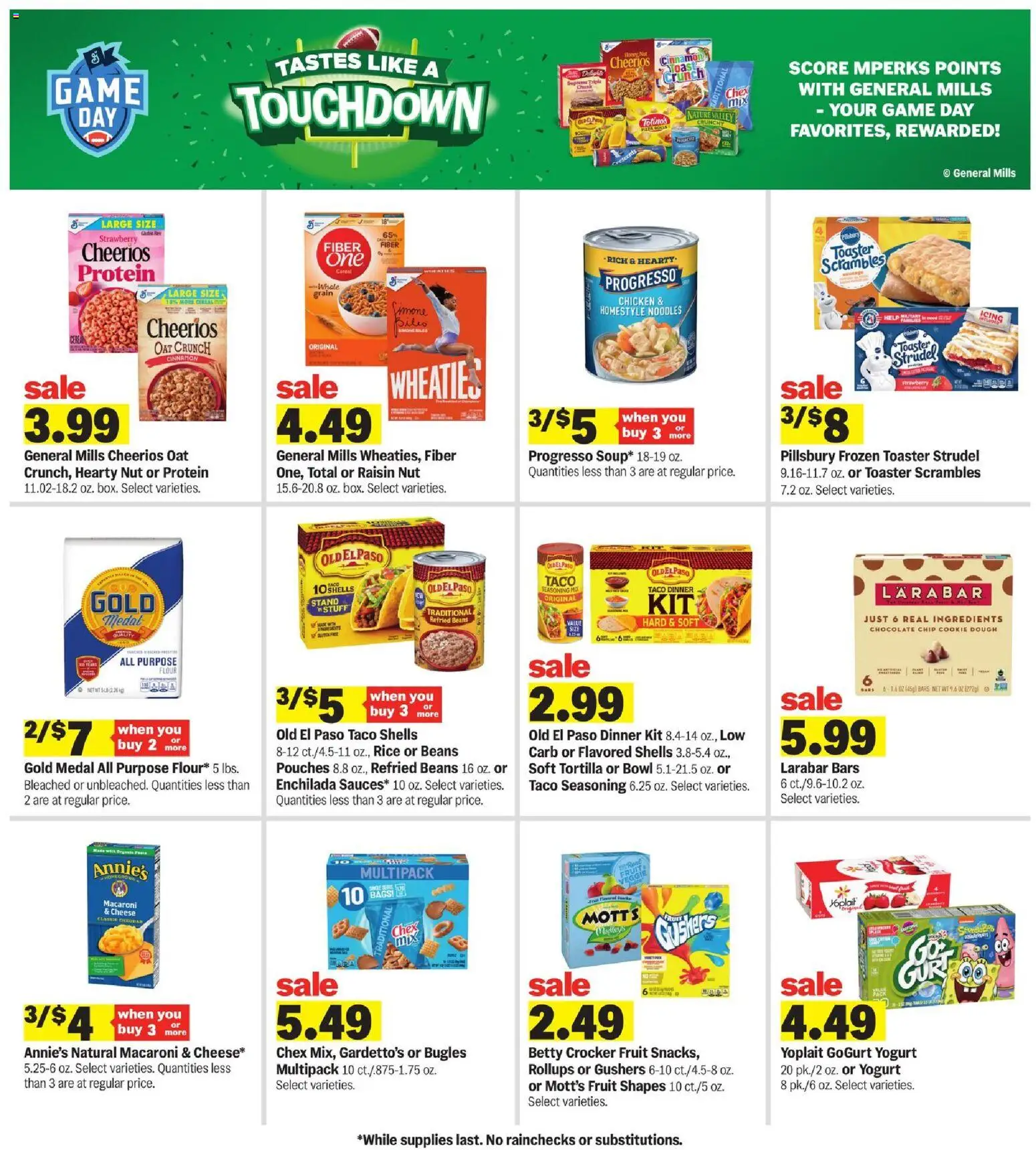 Meijer Weekly Ad - MI - valid from 22.10.2025 | Page: 43 | Products: Toaster, Cheese, Yogurt, Chocolate Chip Meijer Weekly Ad - MI - valid from 22.10.2025 | Page: 43 | Products: Toaster, Cheese, Yogurt, Chocolate Chip